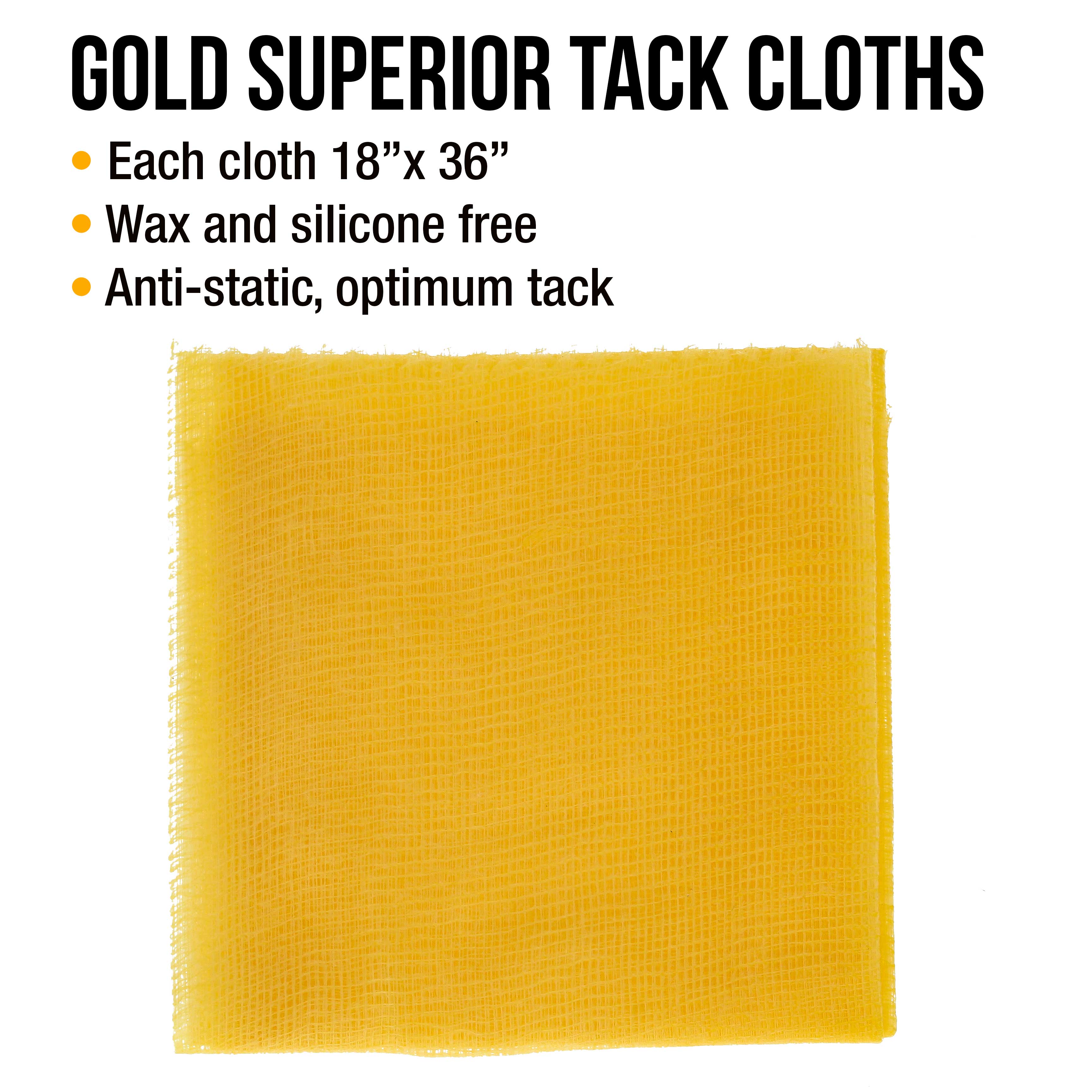 12-Pack Tack Cloths for Woodworking & Automotive Painting - Dust & Stain Remover Rags, Wood Staining Pads, Tacky Towels for DIY Projects & Professional Use