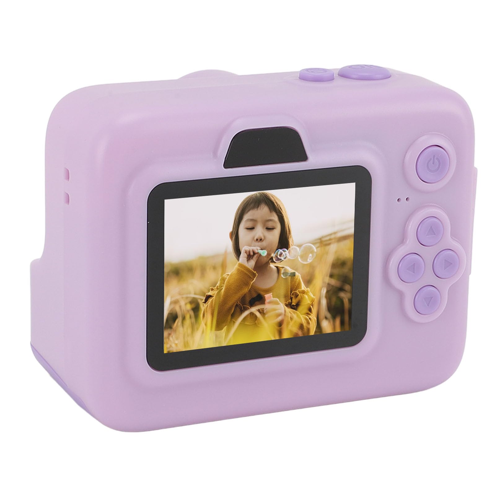 Kids Digital Camera with Instant Print - 1080P HD 12MP Selfie Camera for Boys & Girls Ages 3-10 | Toddler Learning Toy & Birthday Gift (Purple) - Perfect for Family Travel, Birthday Parties & Creative Play