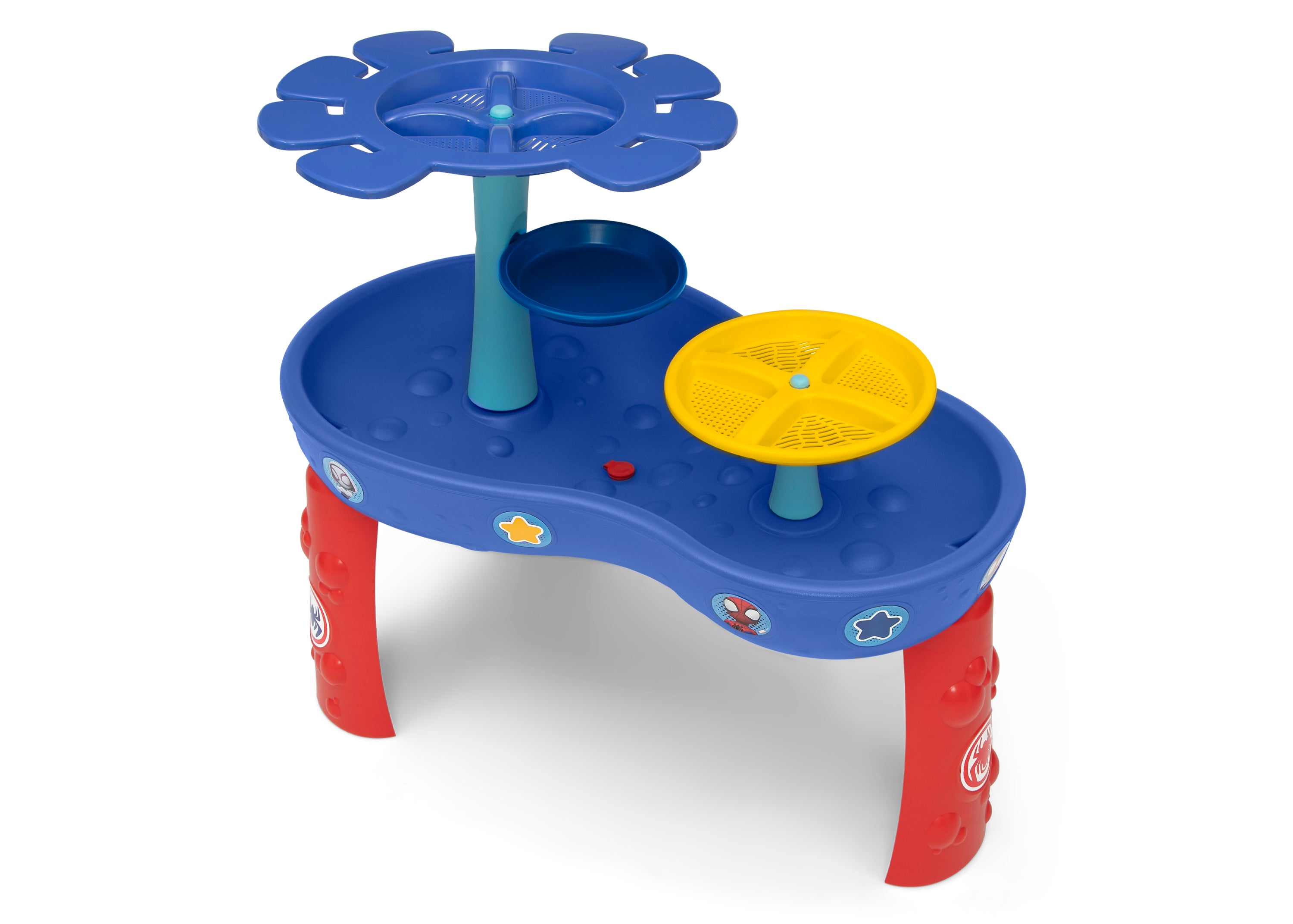 Spidey and His Amazing Friends Kids Water Play Table - Outdoor Splash Toy for Summer Fun, Toddler Water Activity Center for Backyard & Poolside Play