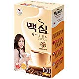 Maxim White Gold Instant Coffee - 100 Sticks (Pack of 2) - Premium Korean Coffee for Home, Office & Travel - Quick & Easy Brewing