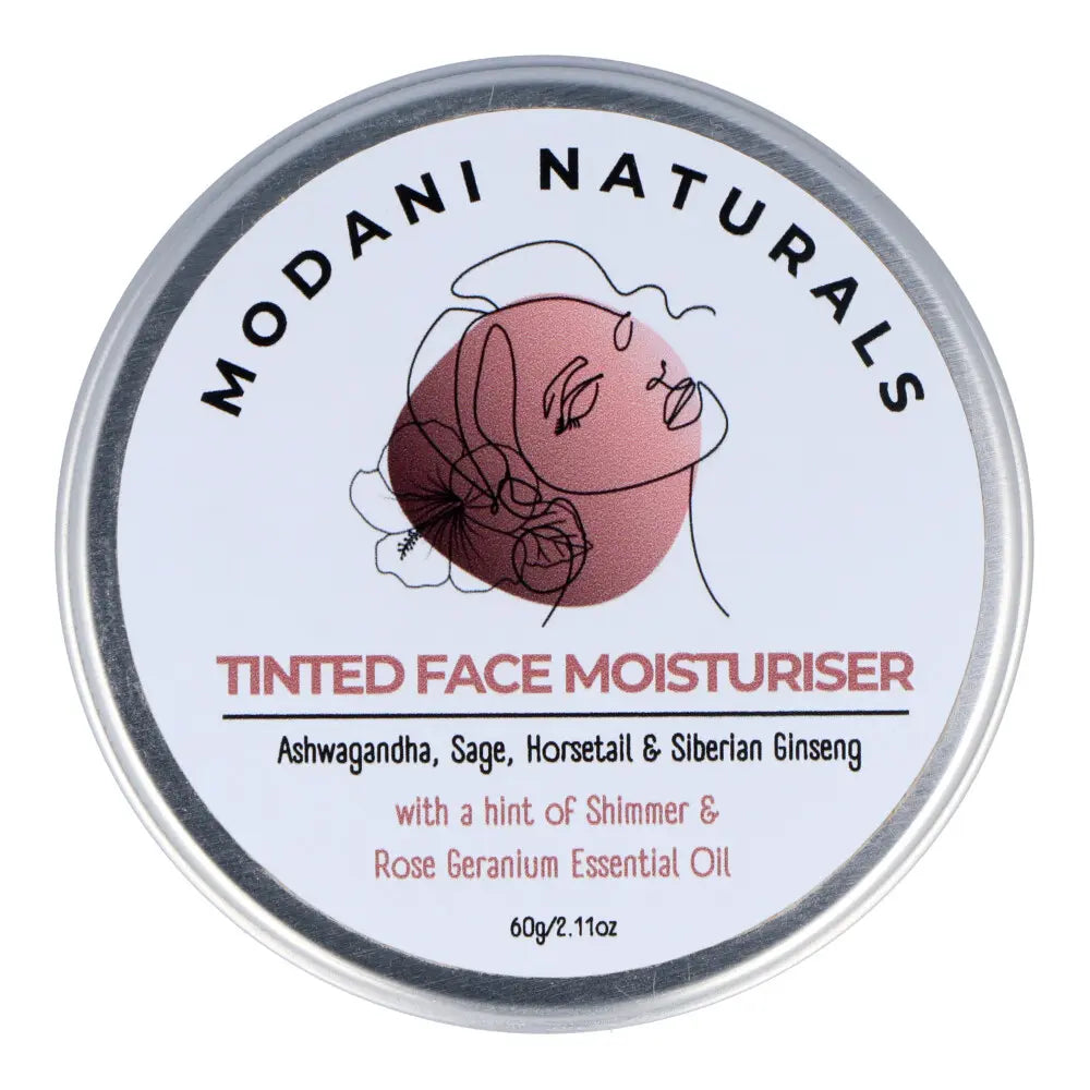 Modani Naturals Tinted Face Moisturizer SPF 30 - 60g Lightweight Daily Hydrating Cream with Natural Ingredients for Even Skin Tone | Perfect for Everyday Wear & On-The-Go Touch Ups