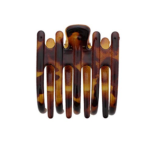 Marbelized Tortoise Shell Claw Clip - Stylish Hair Accessory for Everyday & Special Occasions