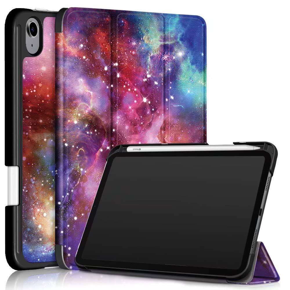 Premium Lightweight Tri-Fold Case for Apple iPad Mini 6 (2021 Model) - Slim Protective Cover with Auto Wake/Sleep, Pencil Holder & Adjustable Stand for 8.3