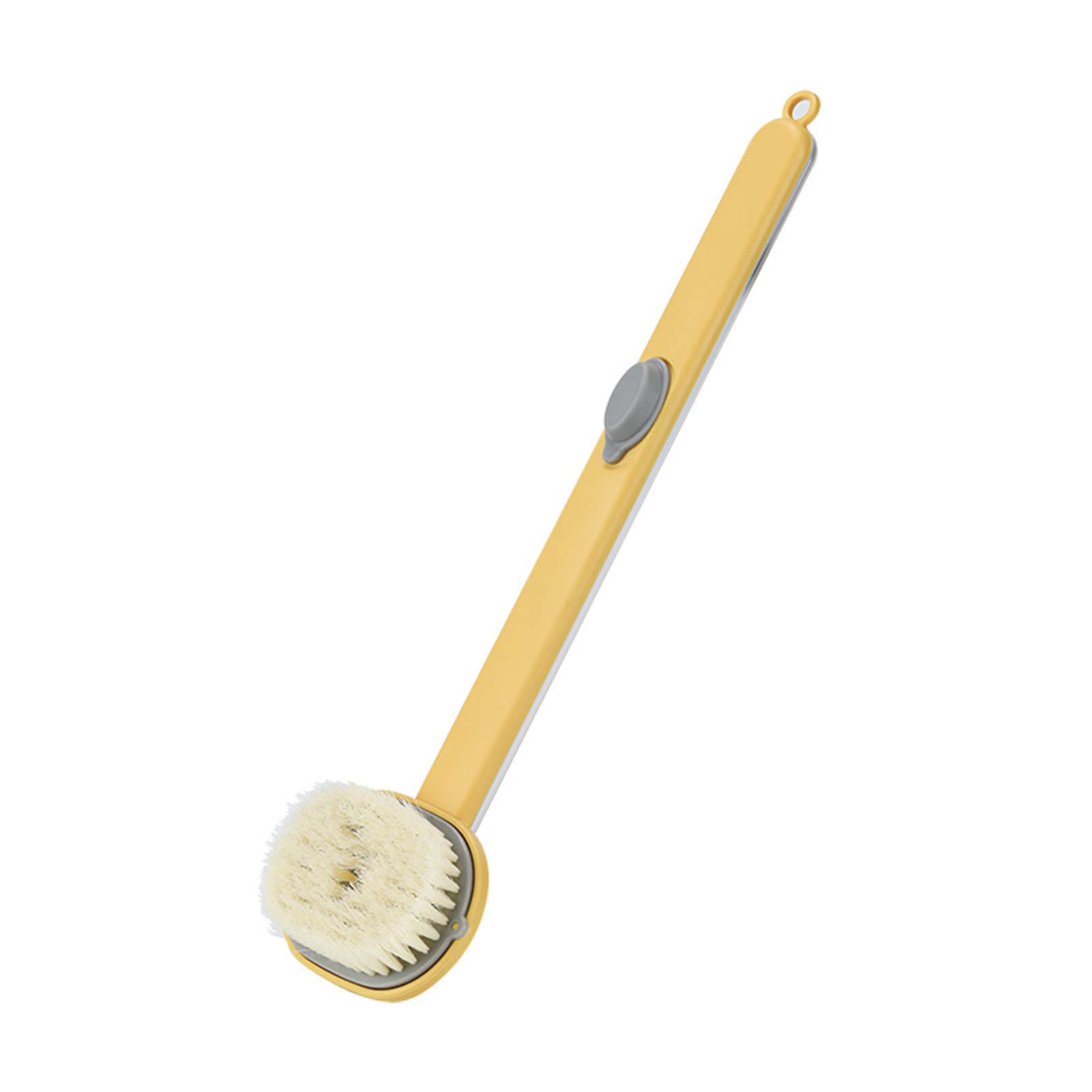 Long Handle Bath Brush with Detachable Head - Exfoliating Back Scrubber, Shower Loofah & Body Massager for Deep Cleansing | Perfect for Hard-to-Reach Areas & Relaxing Spa Experience at Home