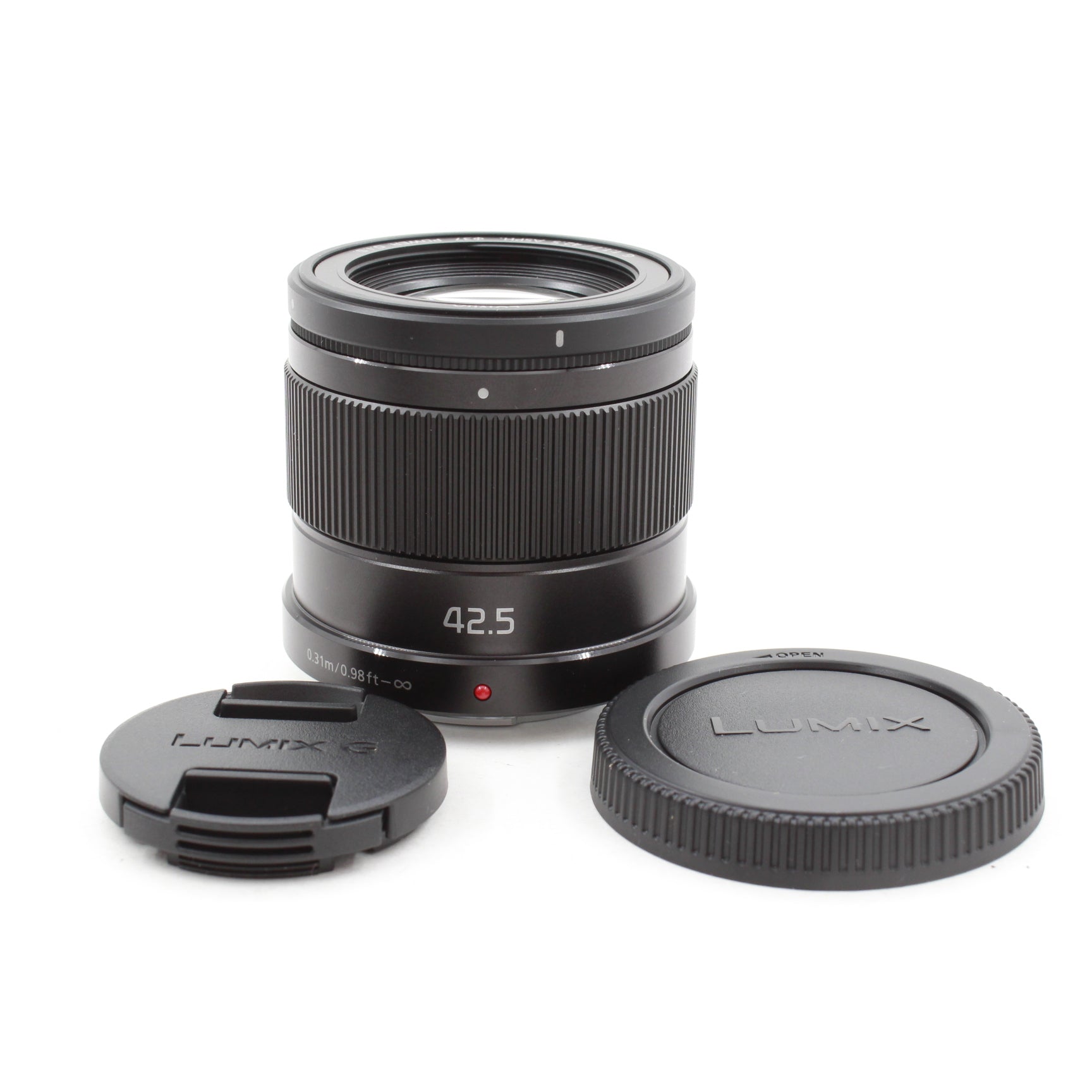 Open Box Excellent Condition Panasonic Lumix G 42.5mm f/1.7 ASPH POWER OIS Lens - Perfect for Portrait Photography & Low Light Shooting