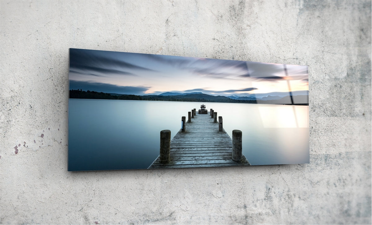 Pier Panoramic - Stunning Waterfront Views for Relaxation & Photography | Perfect for Beach Houses, Vacation Rentals & Coastal Decor