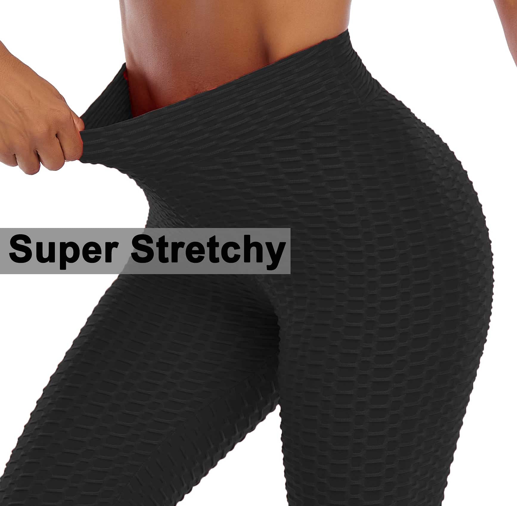 **JGS1996 Women's Butt Lifting Leggings - High Waisted Tummy Control Yoga Pants with Scrunch Detail for Gym, Workout & Everyday Wear**