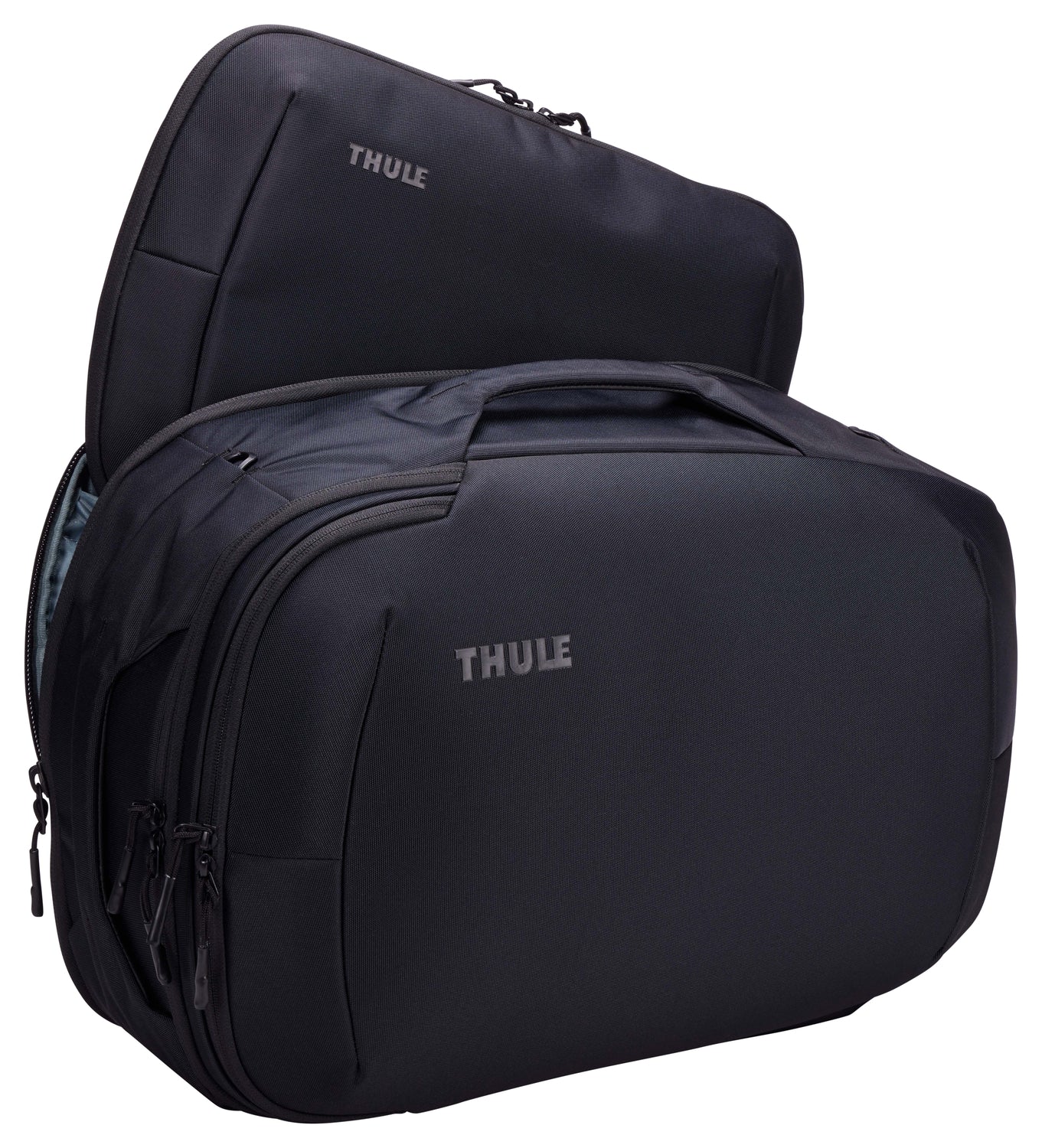 Thule Subterra 2 Convertible Carry On Bag 40L - Lightweight Durable Travel Backpack for Business & Vacation - Perfect for Airplane, Train & Commuting (Black)