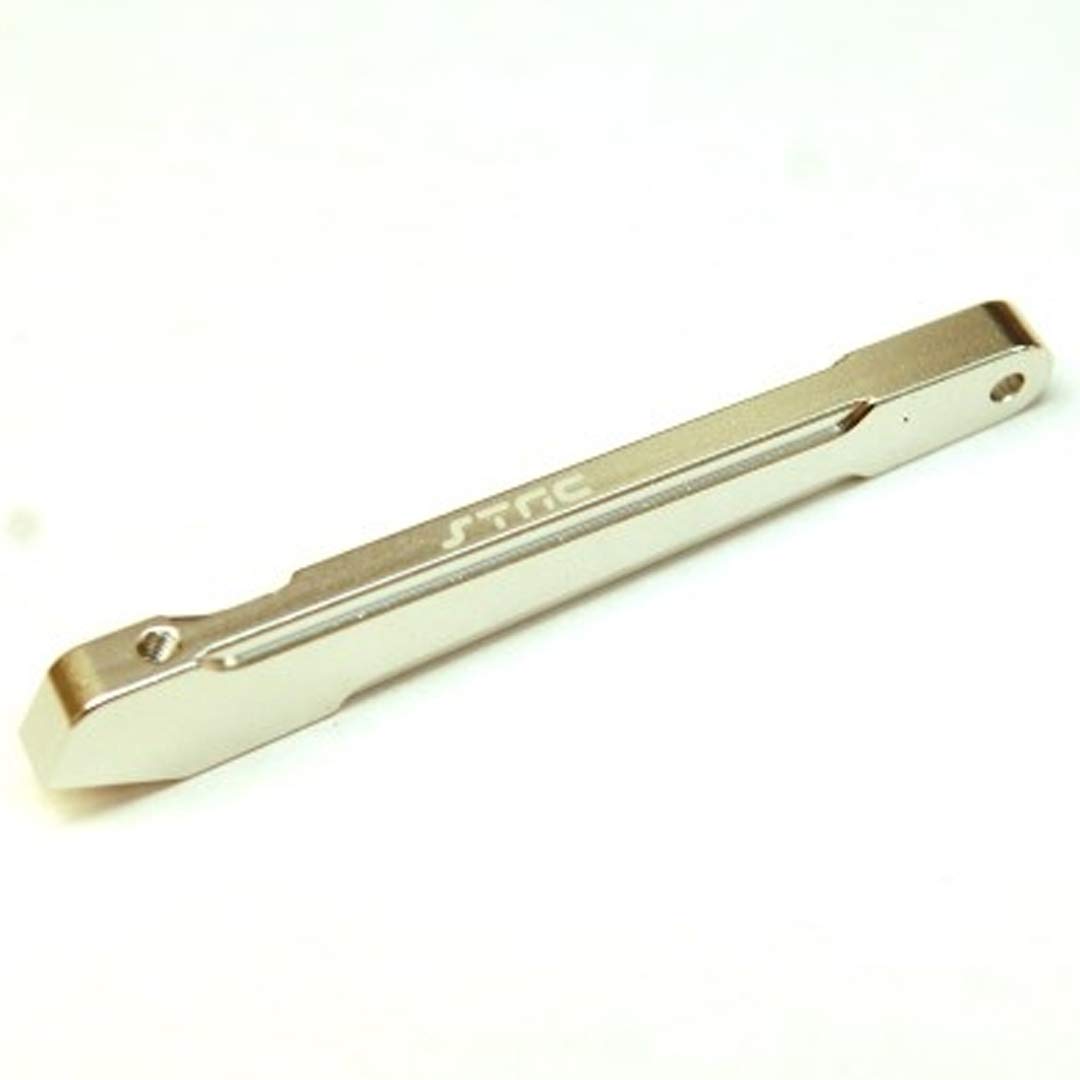 ARRMA Outcast 6S HD Rear Chassis Brace STR320446RS - Silver Upgrade Part for Off-Road RC Car Racing & Bashing | Improves Stability & Durability