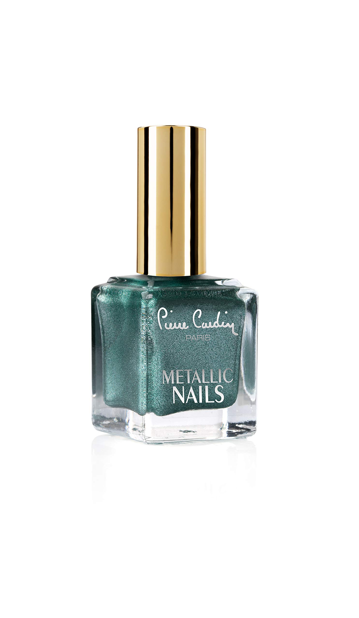 Pierre Cardin Paris Metallic Nail Polish - Shimmering Petroleum Green 120 | Long-Lasting Luxury Nail Lacquer with High Shine & Chip Resistance | Cruelty-Free, Vegan & Non-Toxic Formula | Perfect for Parties, Weddings & Special Occasions