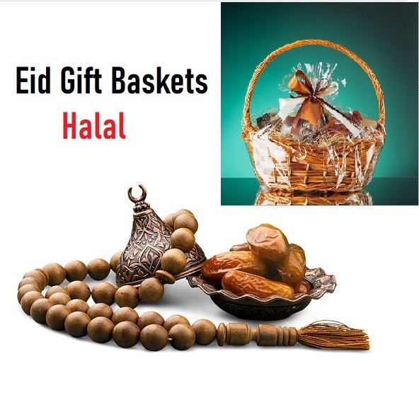 Halal Eid Gift Baskets - Assorted Treats in 4 Sizes | Perfect for Ramadan, Eid al-Fitr & Muslim Holiday Celebrations | Thoughtful Present for Family & Friends