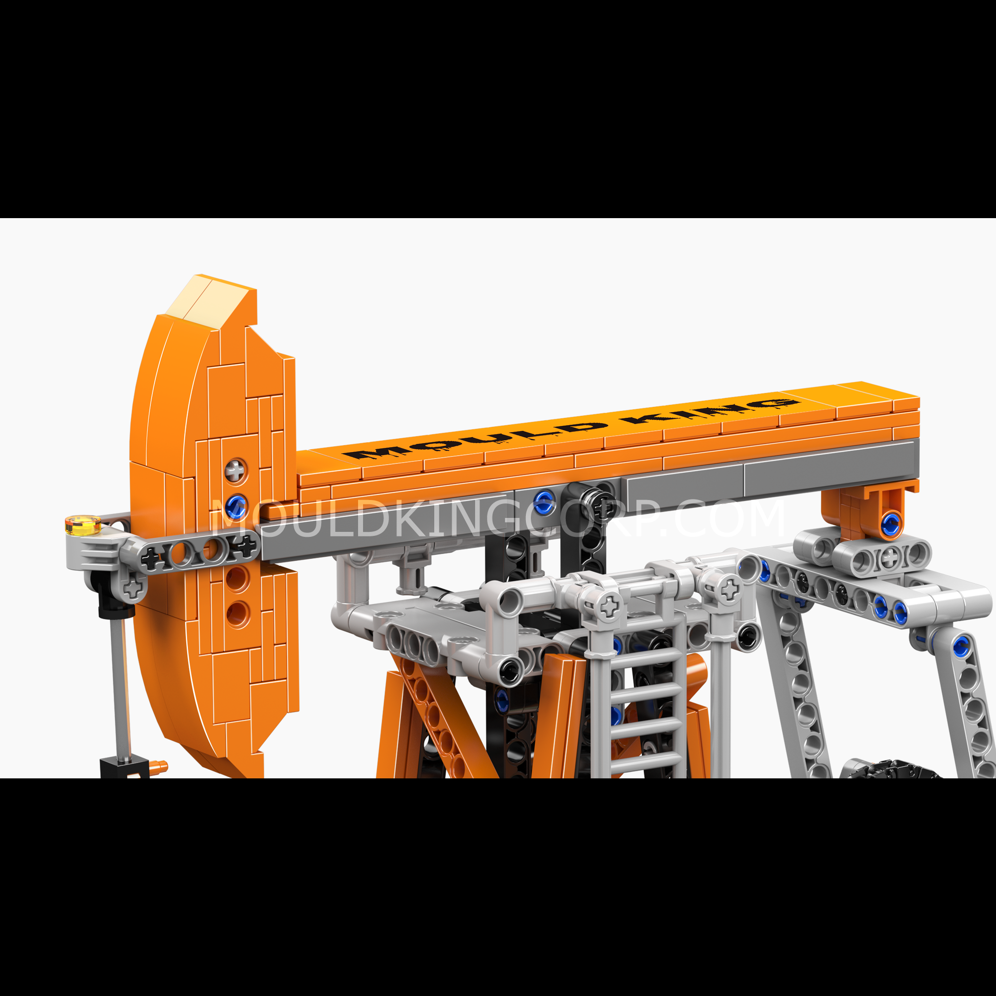 Mould King 17087 Oil Well Building Blocks Set - 840 PCS STEM Construction Toy for Kids & Adults | Perfect for Educational Play, DIY Projects & Collector Display