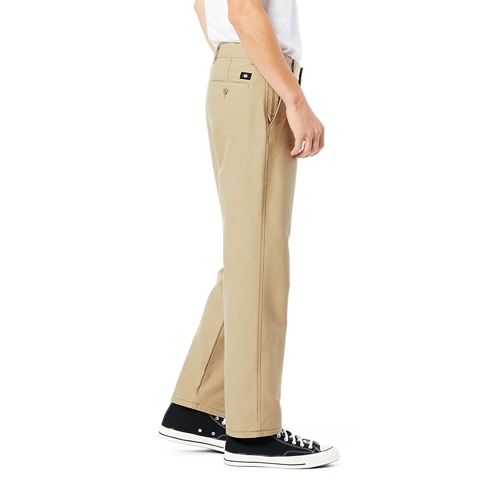DOCKERS Men's Comfort Knit Chino Straight Fit Smart 360 Stretch Pants - Regular & Big & Tall Sizes - Office Wear, Business Casual & Travel Pants for Men