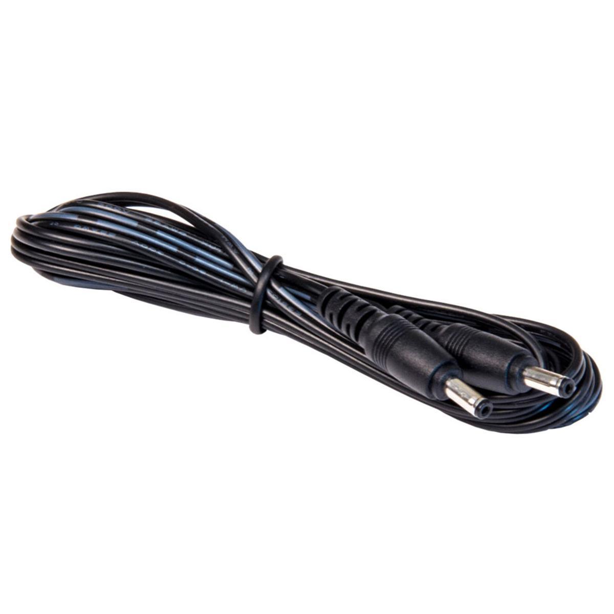 39in. Male to Male Cable Connector for GM Under Cabinet Lighting - Black - Perfect for Kitchen, Closet, and Shelf LED Strip Light Installation