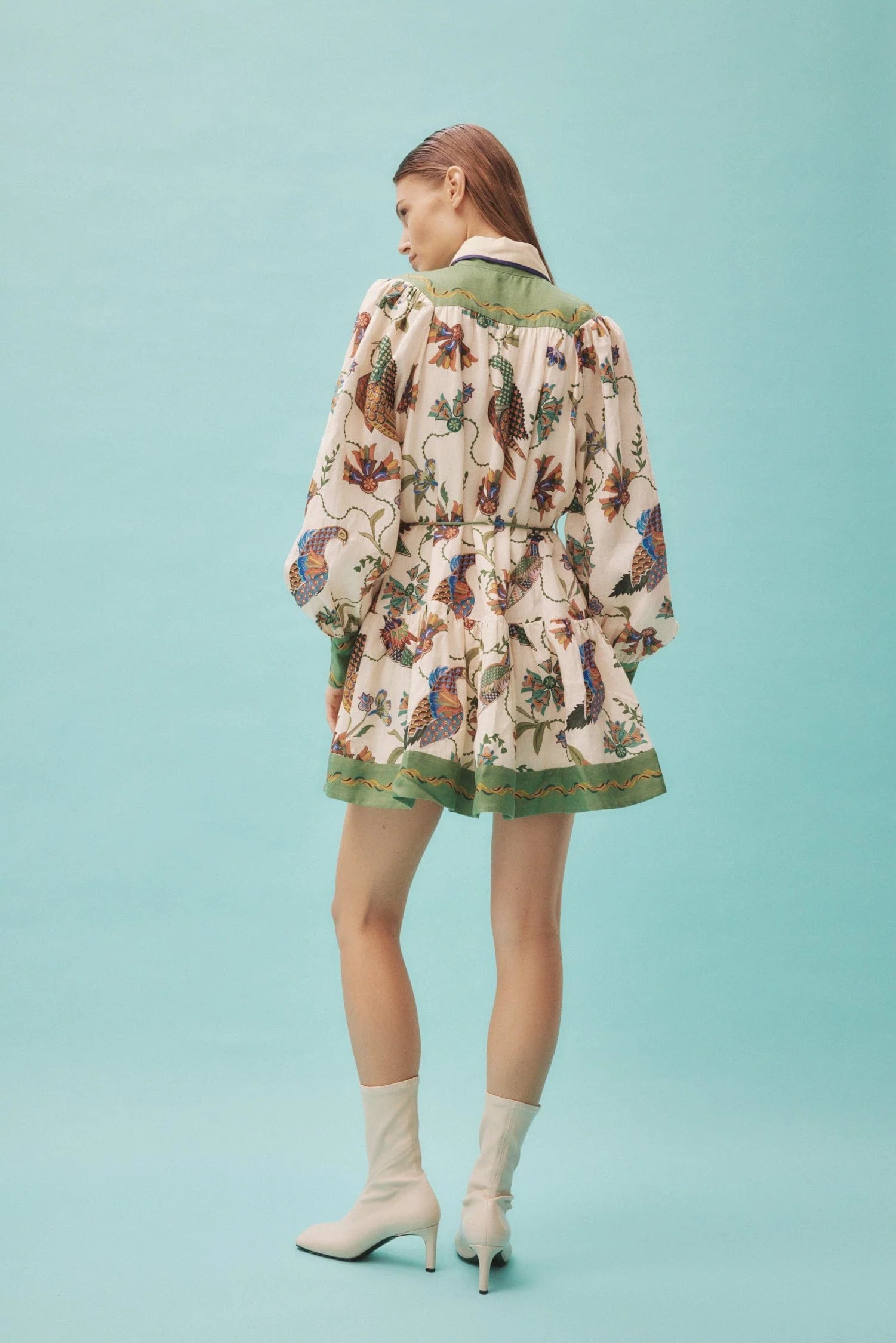 Stylish Birdie Mini Dress for Women - Trendy Floral Summer Dress for Casual Outings & Date Nights