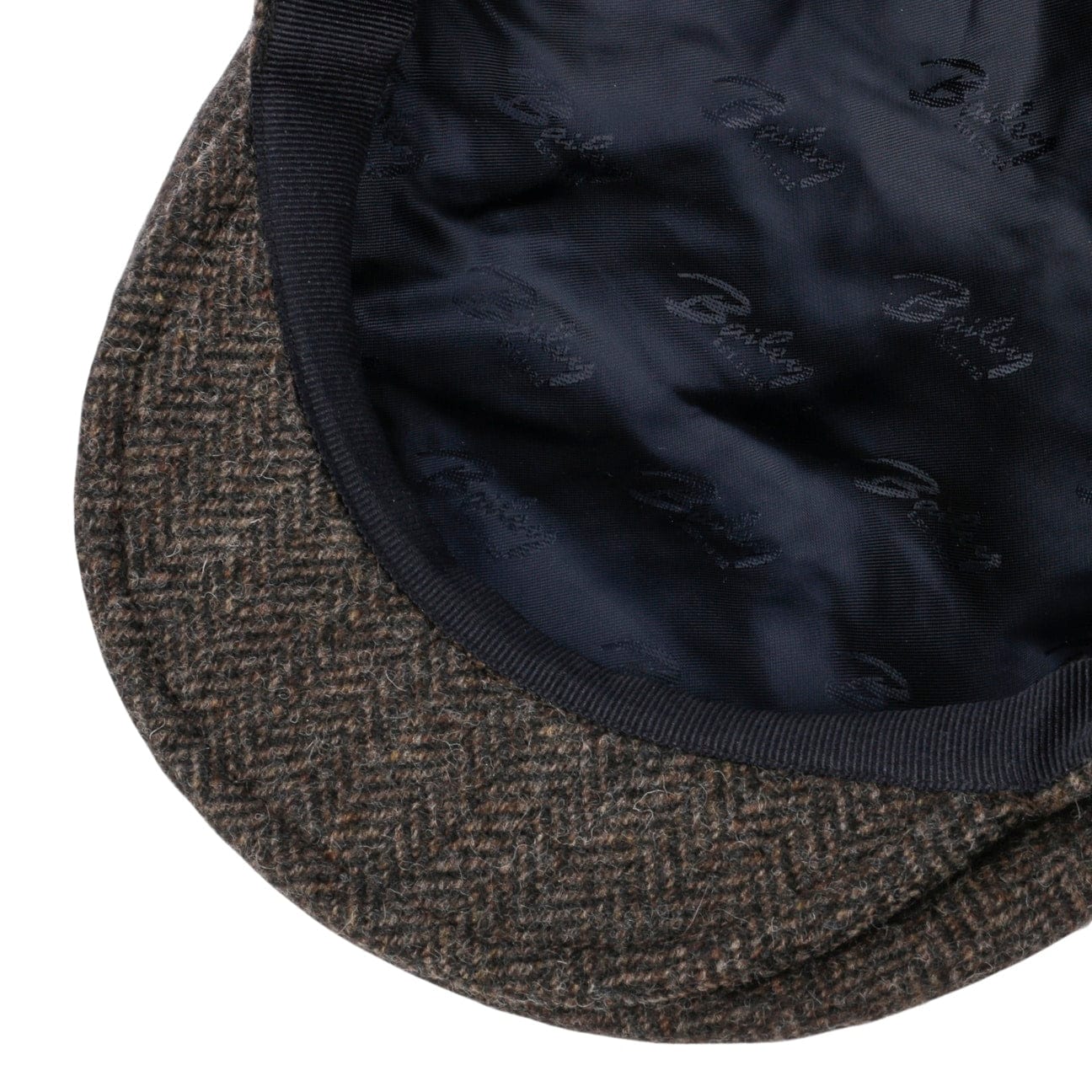Bailey 1922 Lord Herringbone Flat Cap - Classic Wool Men's Hat for Casual & Formal Wear - Perfect for Outdoor Activities, Golf, and Winter Fashion
