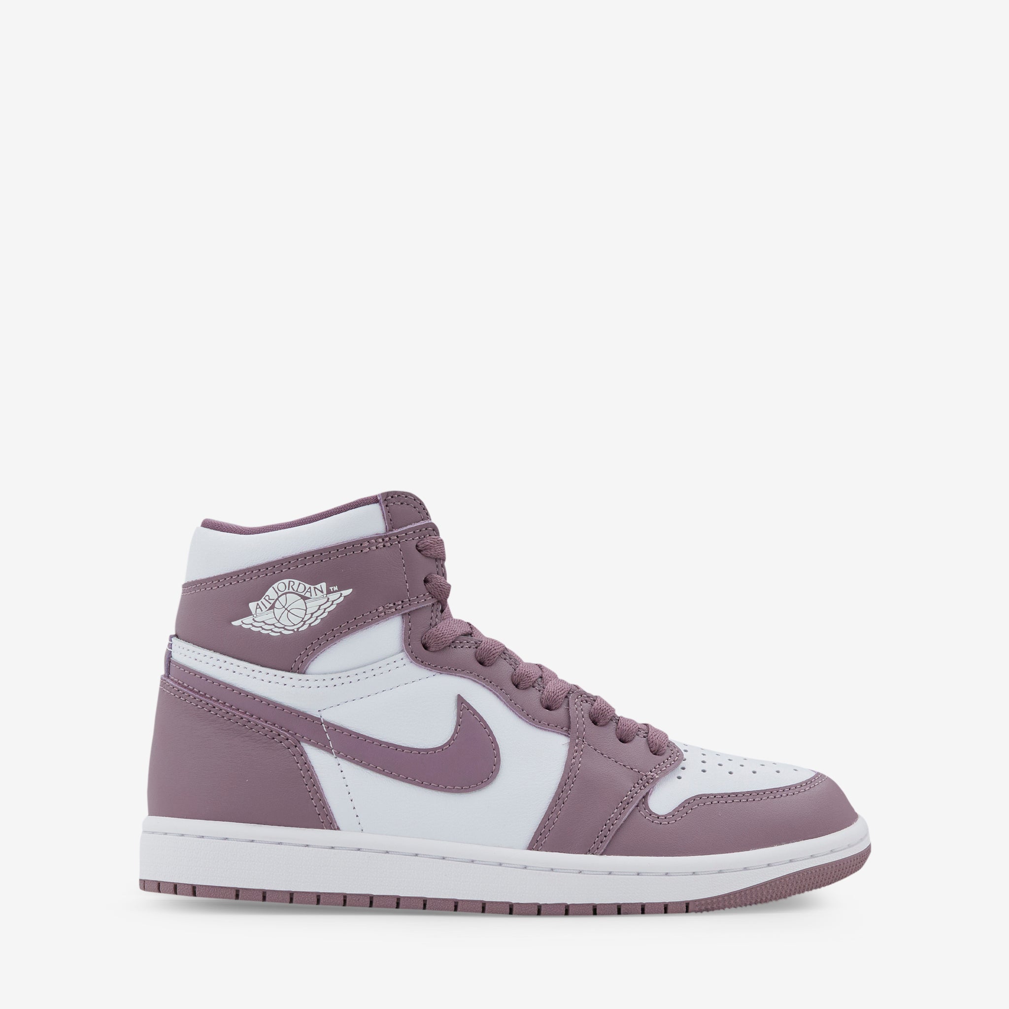 Air Jordan 1 Retro High OG Sneakers - White/Sky J Mauve Colorway | Classic Basketball Shoes for Men | Perfect for Streetwear & Casual Outfits