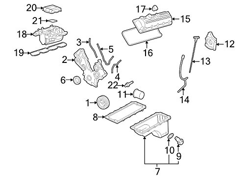 Ford 7R3Z-9439-AA Intake Manifold Gasket - OEM Replacement Part for Ford Vehicles - Perfect for Engine Repair & Maintenance