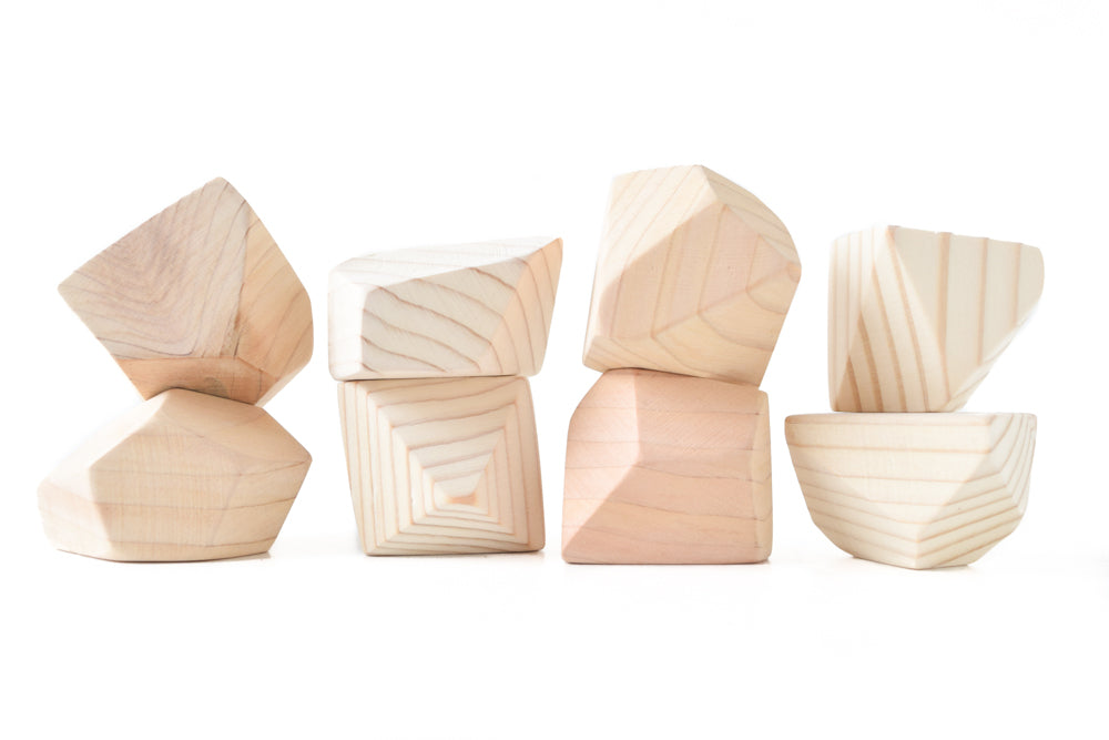 Premium Rock Blocks for Kids - Natural Stone Building Blocks for Creative Play, STEM Learning & Home Decor - Perfect for Educational Toys, Garden Landscaping & DIY Projects