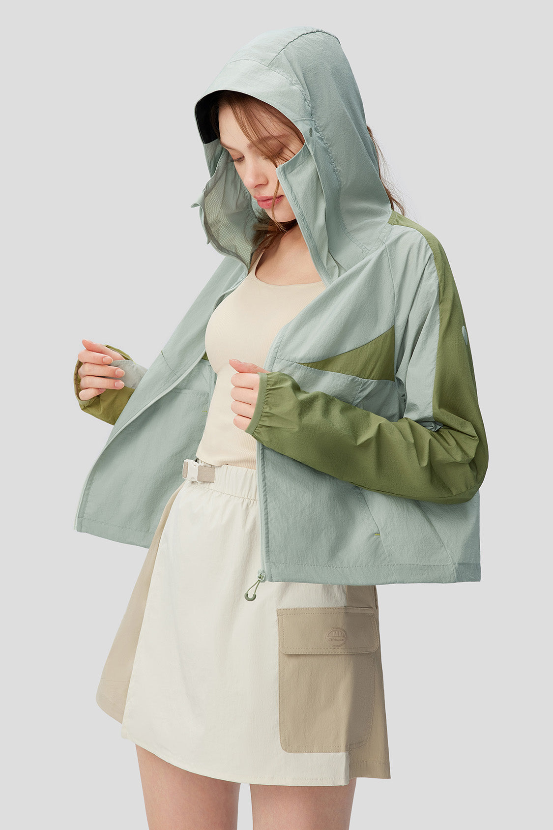 Women's UPF50+ Sun Protection Jacket - Lightweight & Breathable UV Shirt for Outdoor Activities, Hiking, Beach & Travel