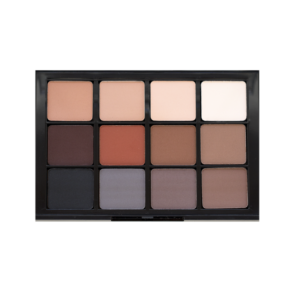 Viseart 12-Pan Eyeshadow Palette - Professional Makeup Kit for Long-Lasting & Blendable Eyeshadow - Perfect for Daily Wear, Special Occasions & Makeup Artists