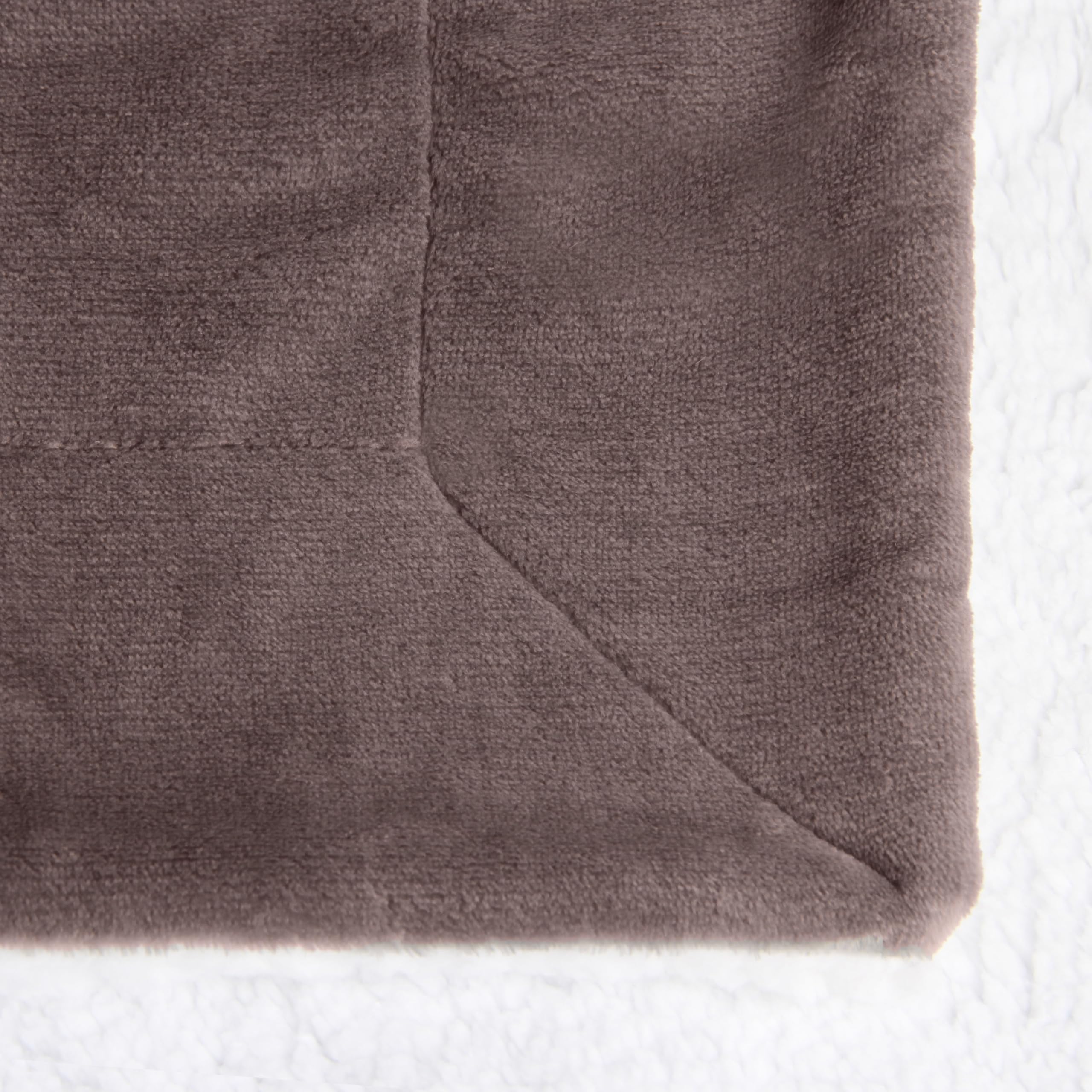 HoroM Sherpa Throw Blanket Grey 50