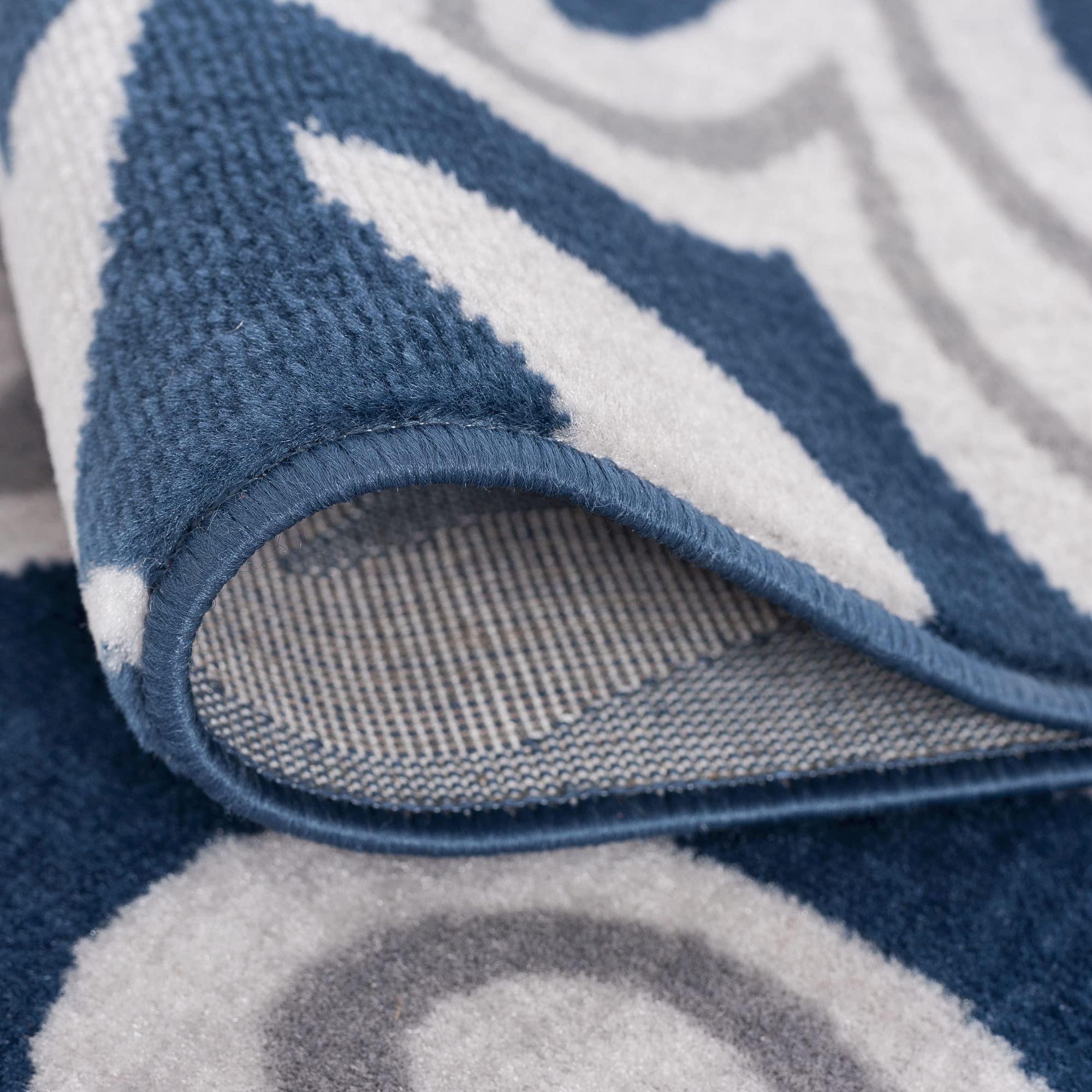 Tayse 2x3 Entry Rug - Non-Slip Indoor Front Door Mat - Small Area Rug for Kitchen & Bathroom - Modern Contemporary Carpet - Perfect for Home, Office & Apartment Entryway