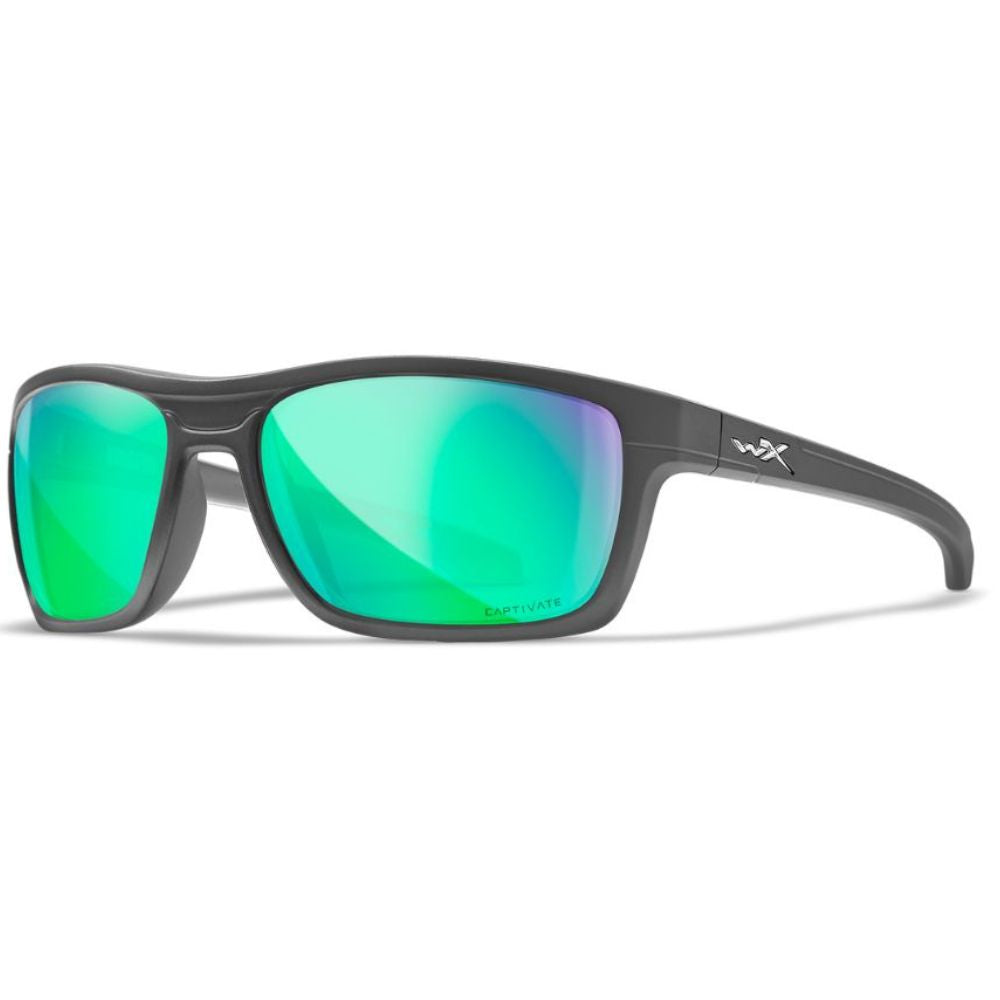 Wiley X Kingpin Polarized Sunglasses for Men & Women - UV Protection, Anti-Glare, Durable & Lightweight - Perfect for Driving, Fishing, and Outdoor Sports