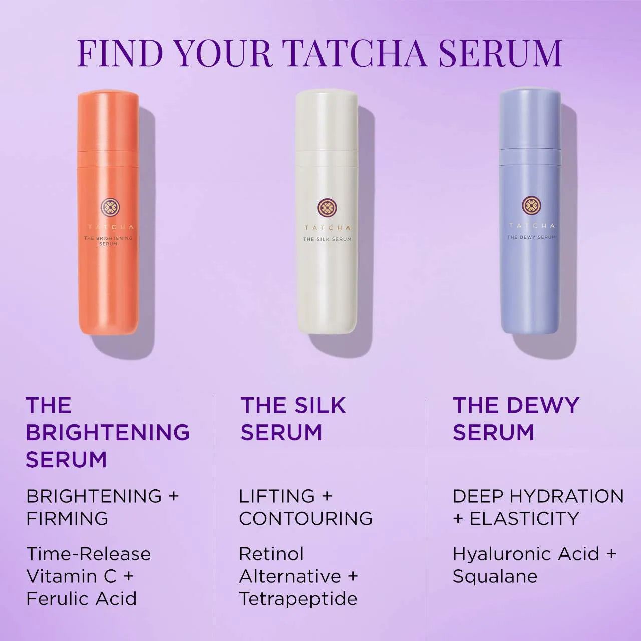 Tatcha Brightening & Firming Serum with Vitamin C - Illuminating Face Serum for Glowing Skin, Dark Spot Treatment, Anti-Aging Skincare - Perfect for Daily Routine & Night Care