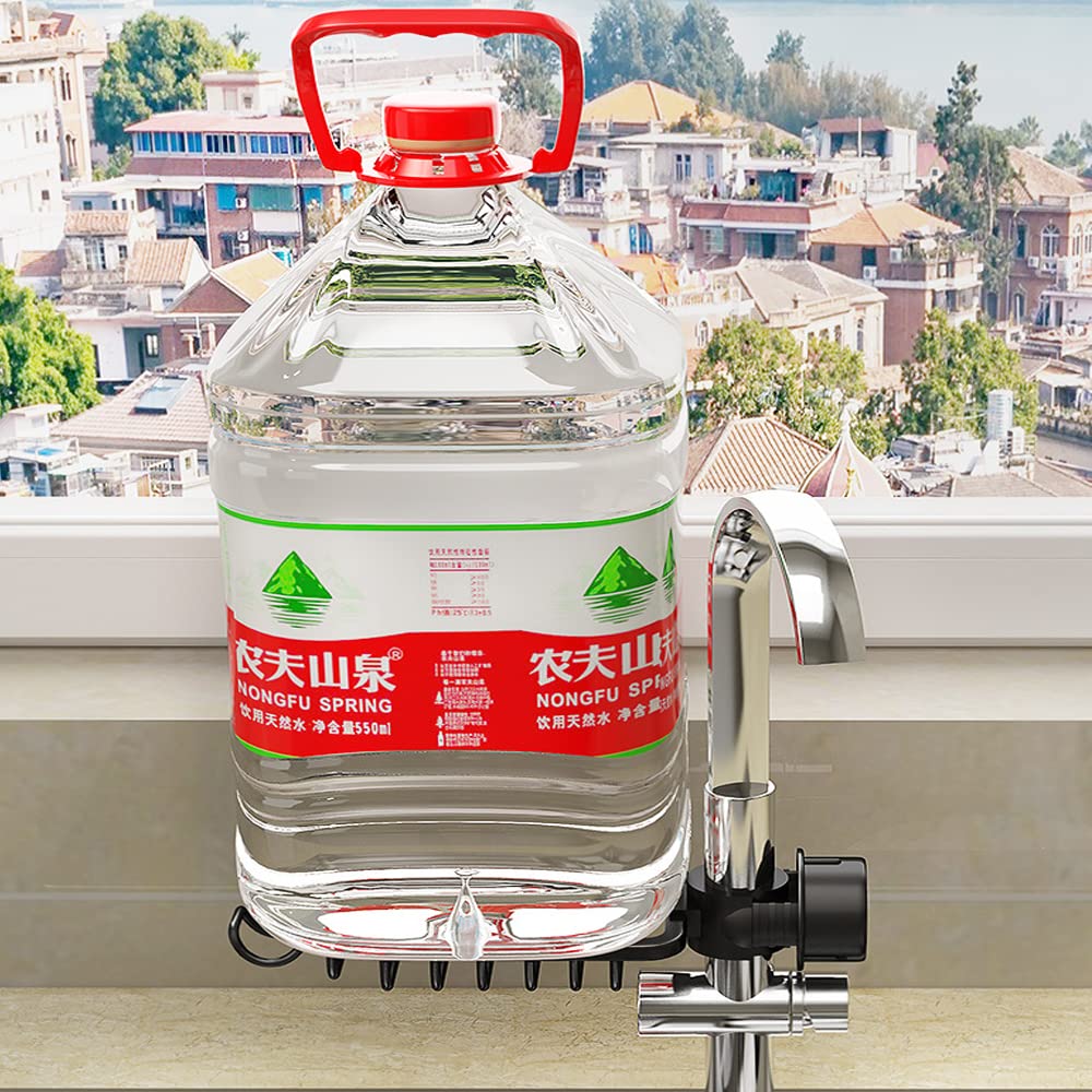 Aluminum Sink Caddy Organizer - Sponge & Soap Holder for Kitchen & Bathroom