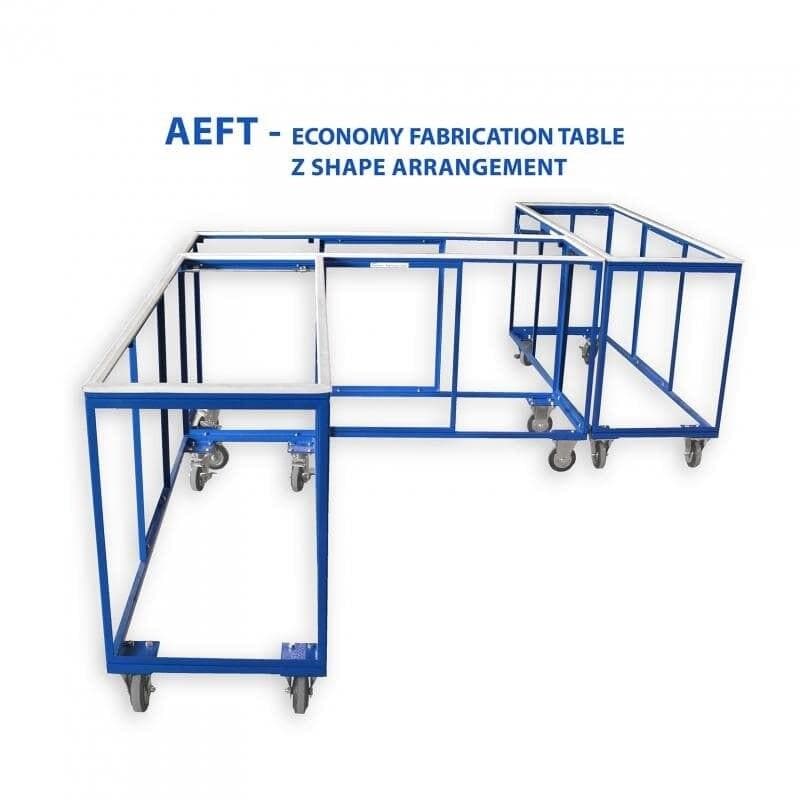 Aardwolf Heavy Duty Fabrication Workbench - Sturdy Steel Frame Work Table for Welding, Woodworking & DIY Projects - Perfect for Home Garage, Workshop & Industrial Use