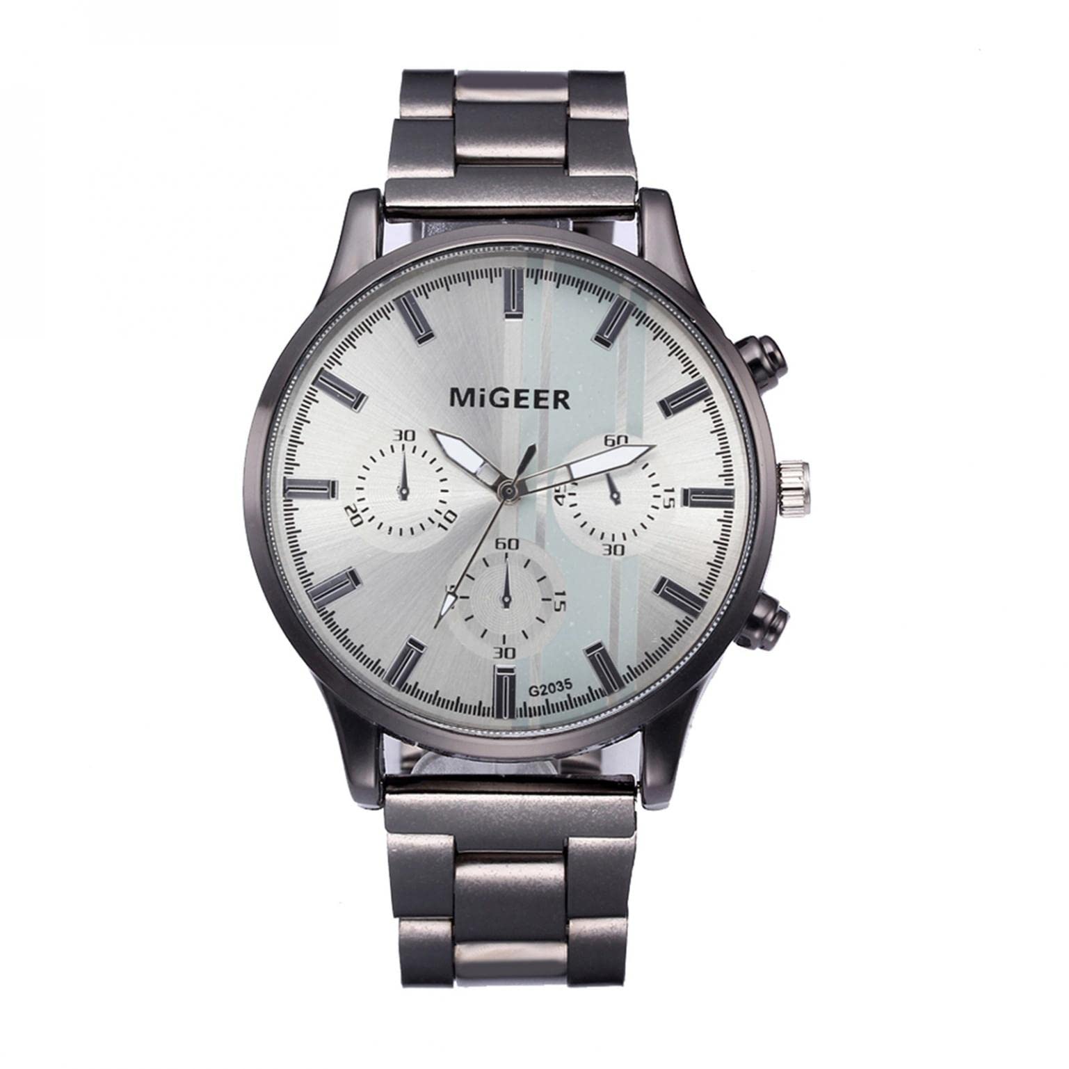 Men's Automatic & Quartz Watches - Stainless Steel Case Analog Business Casual Wristwatch for Men | Perfect for Office, Formal Events & Everyday Wear