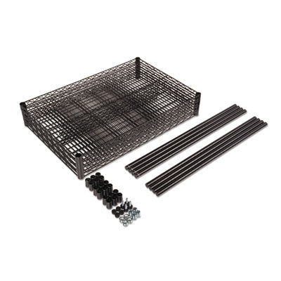 Alera® NSF Certified Industrial 4-Shelf Wire Shelving Unit - 48