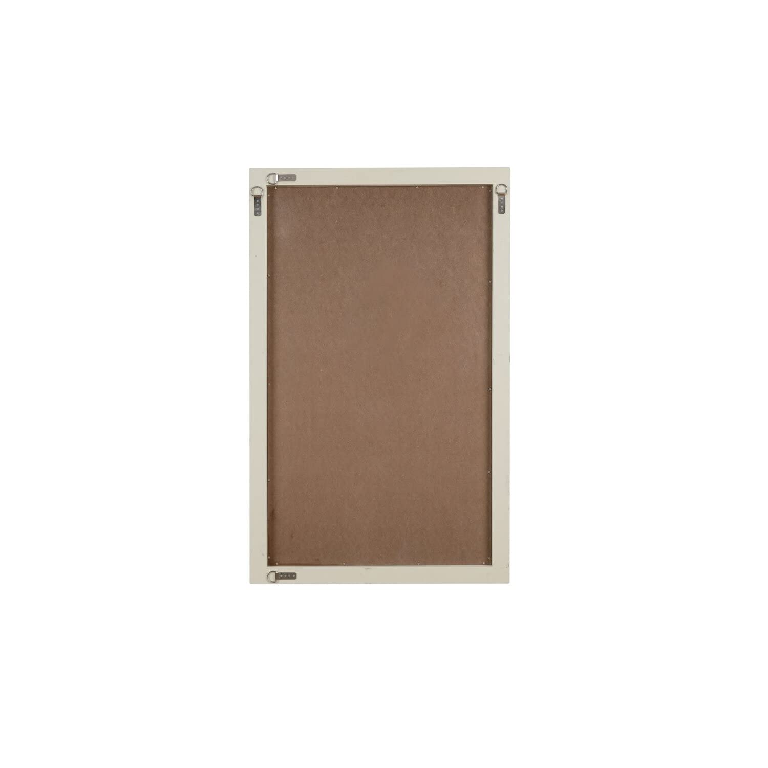 Modern Chevron Glass Mirror 48x30 - Elegant Home Decor for Bathroom & Living Room