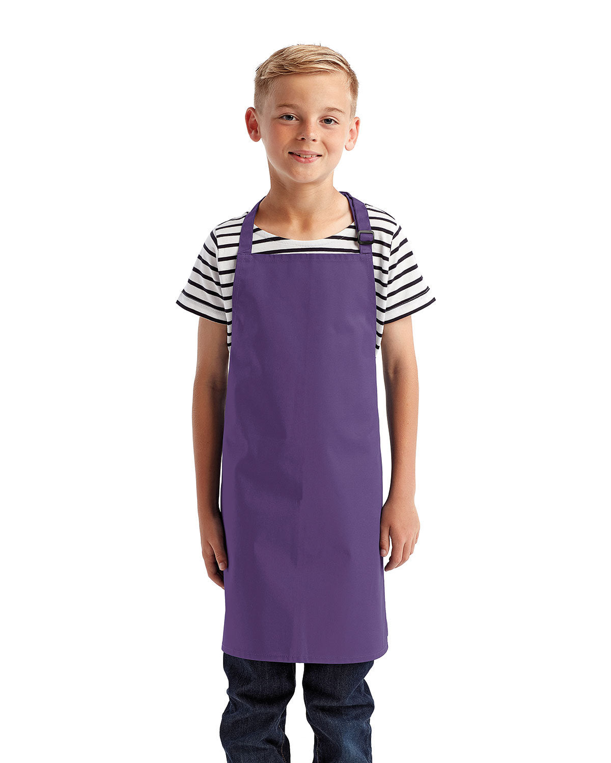 Reprime RP149 Youth Recycled Apron - Eco-Friendly Artisan Collection for Kids Cooking, Baking & Crafting - Perfect for Home, School & DIY Projects