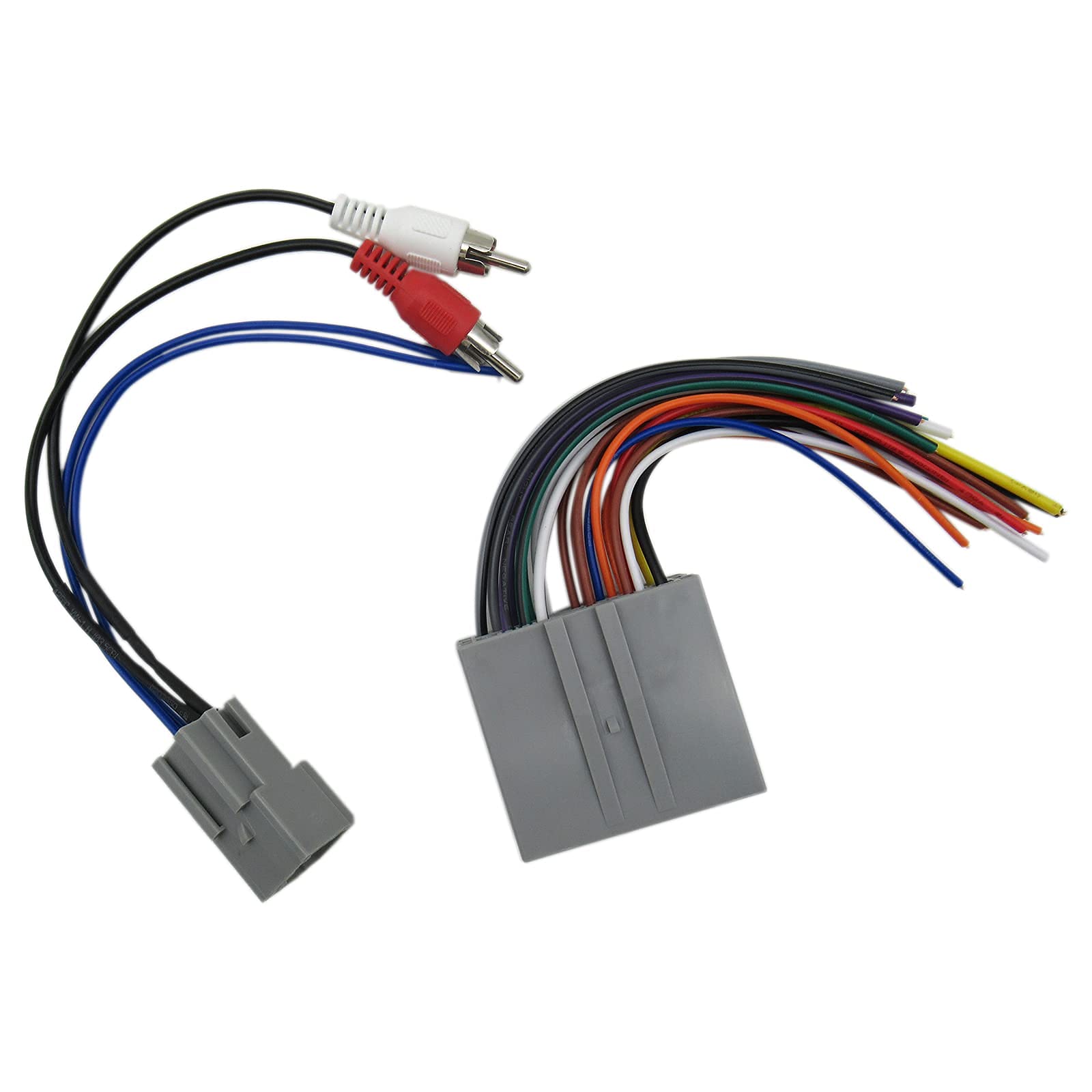 Premium Car Stereo Wiring Harness Adapter Plug - Compatible with Ford Freestar 2004-2007 Models | Easy Radio Installation & Replacement | Perfect for DIY Car Audio Upgrades & Professional Installations