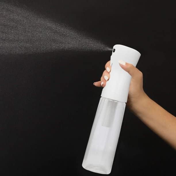 THECLOUDMALL® Fine Mist Spray Bottle - Continuous Water Sprayer for Hair Styling, Salon, Plants & Home Cleaning | Perfect for Hairstylists, Gardeners & Household Use