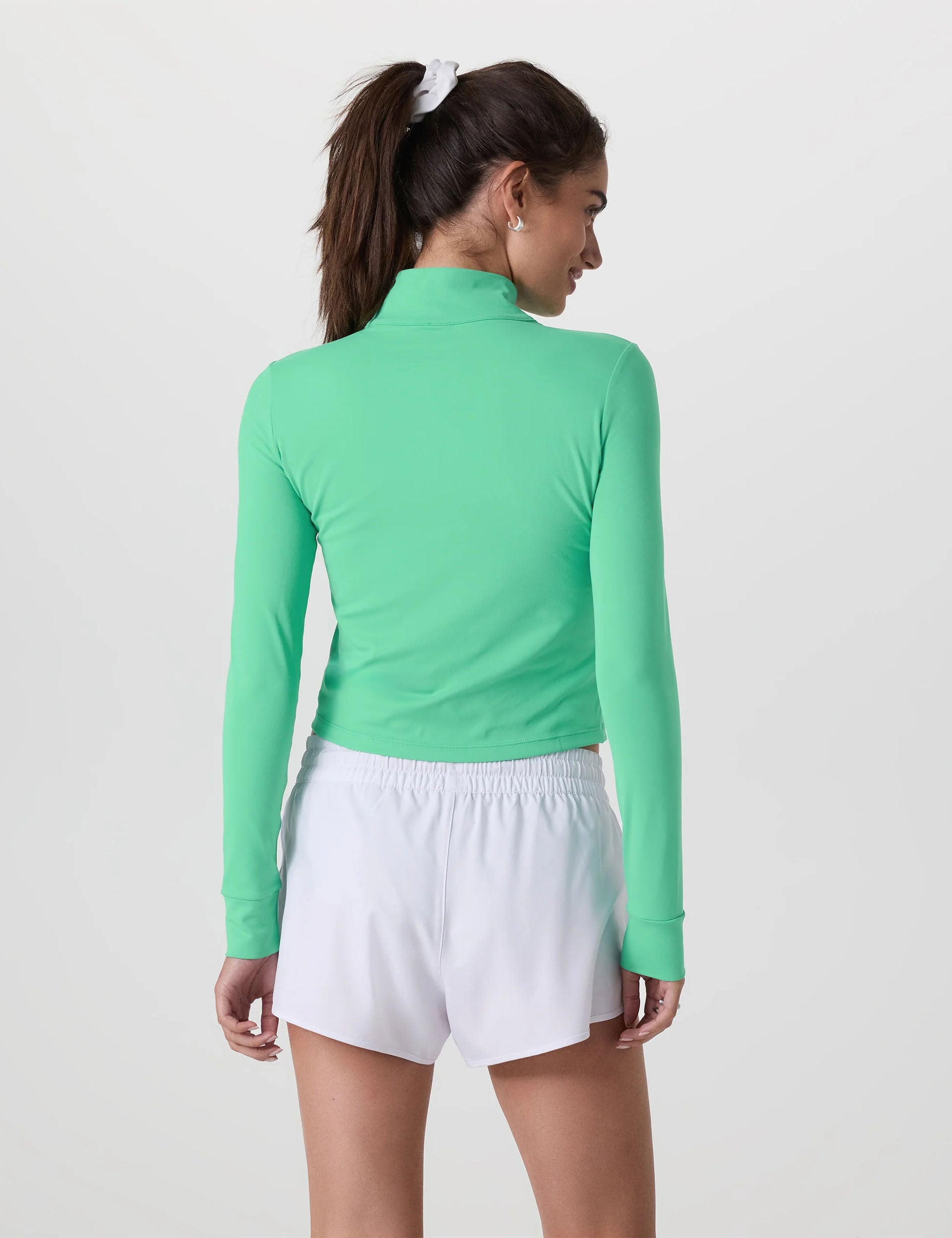 Studio Half Zip Lightweight Pullover Sweatshirt - Soft & Comfortable Bergamot Color - Perfect for Casual Wear, Gym, and Outdoor Activities