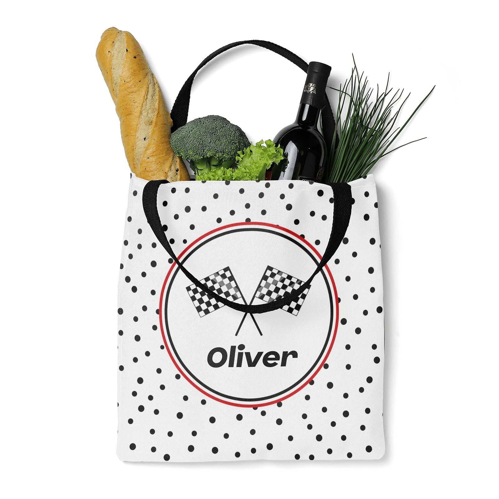 Personalized Canvas Tote Bags for Women & Kids - Eco-Friendly Reusable Shopping Bags for Groceries, Beach, Travel & Daily Use | Customizable Gift Idea