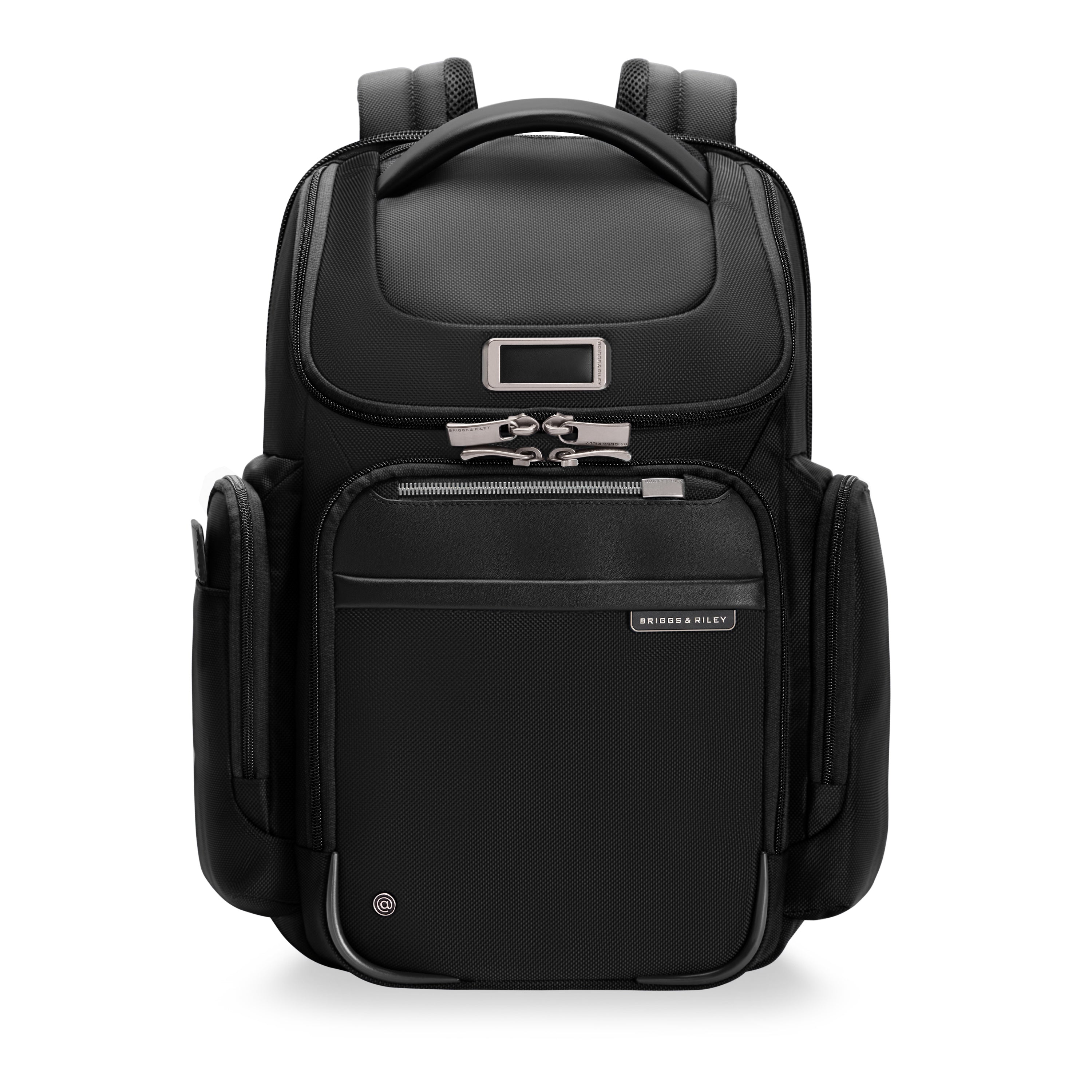 Briggs & Riley @work 2.0 Medium Widemouth Backpack for Business Travel & Commuting - Durable Laptop Backpack with Spacious Organization for Work & School