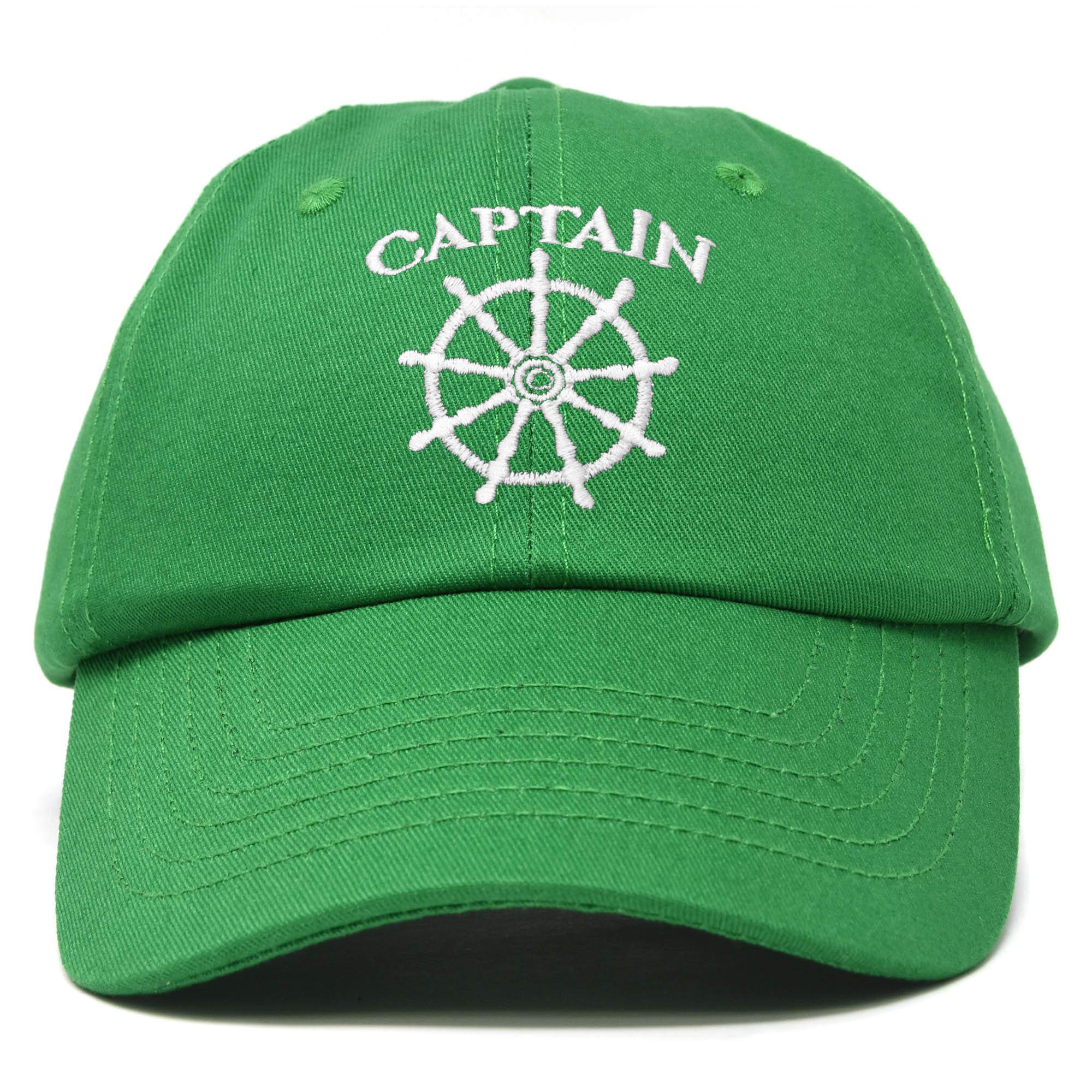 DALIX Navy Blue Captain Hat - Sailor Baseball Cap for Men & Women - Perfect for Boating, Sailing, and Nautical Themed Events
