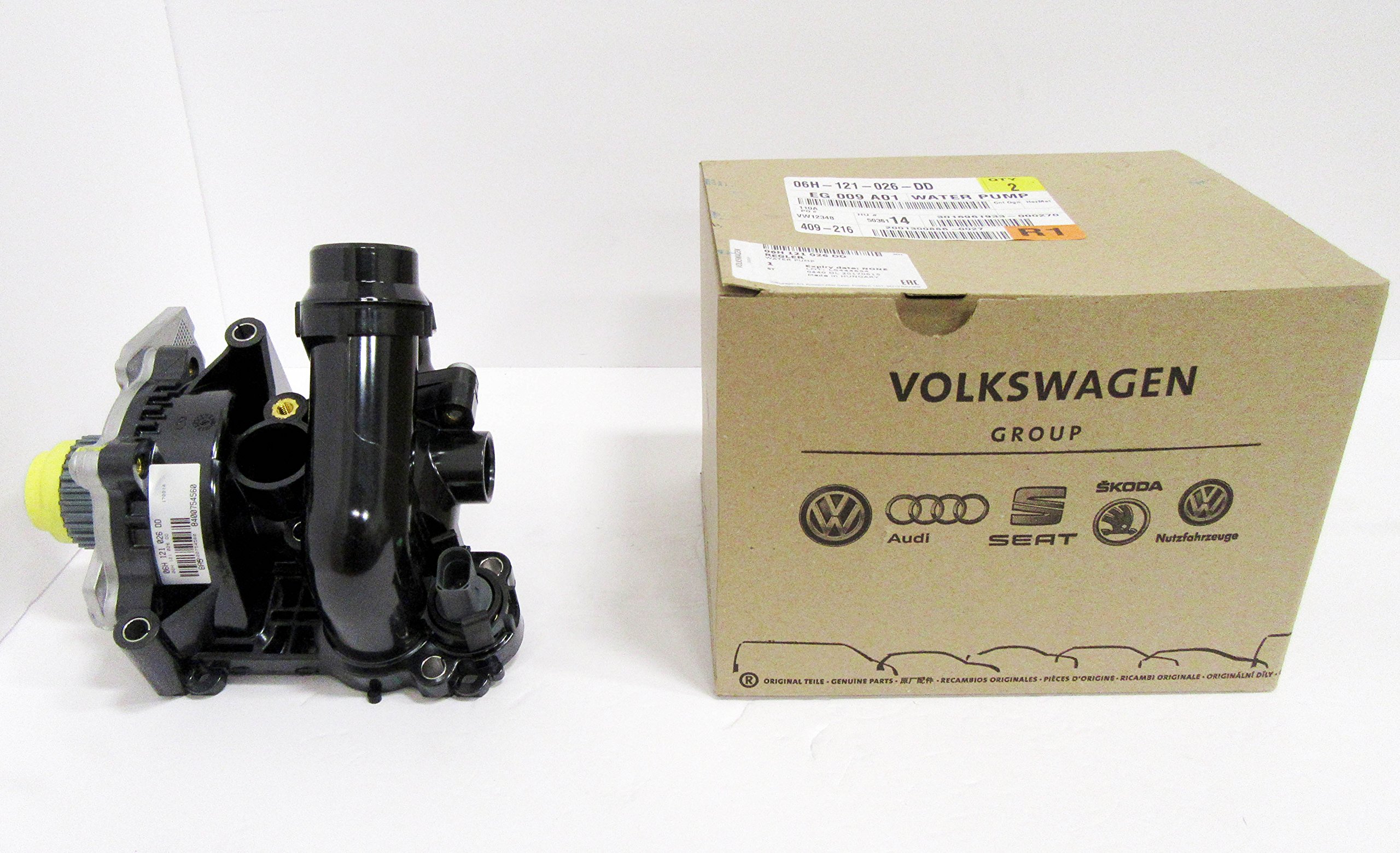 Volkswagen 06H-121-026-DD Water Pump Replacement - OEM Quality Cooling System Part for VW Models - Perfect for Engine Overheating Prevention & Performance Maintenance