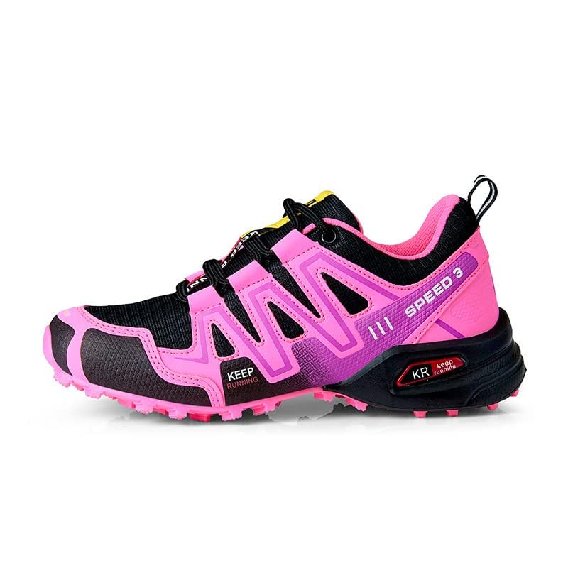 Breathable Women's Hiking Shoes - Waterproof Lightweight Non-Slip Walking Shoes for Outdoor Camping, Trekking, Tennis & Sports | Perfect for Trail Hikes, Gym Workouts & Daily Comfort Wear