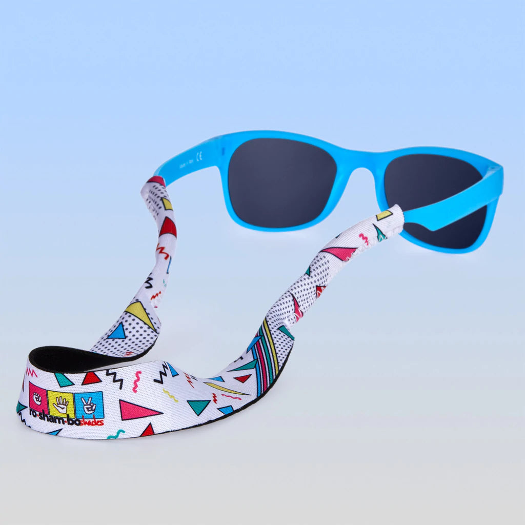 RoShamBo Floating Sunglass Strap - Adjustable Sunglass Retainer for Swimming, Boating & Outdoor Activities - Keeps Glasses Secure on Water & Land