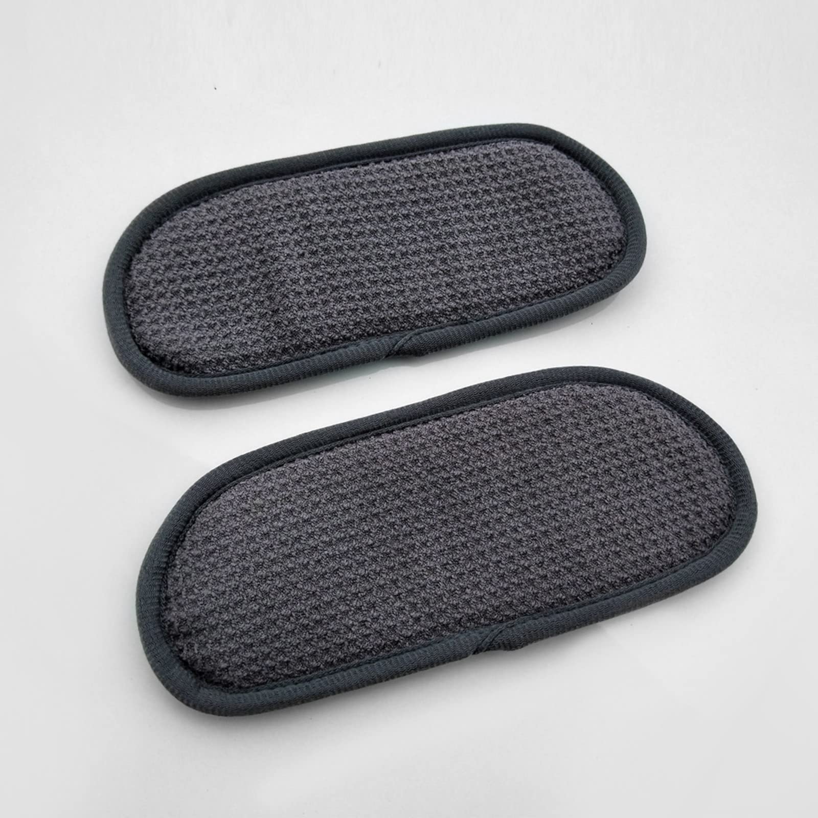 **2-Pack Absorbent Kitchen Sink Sponge & Scrubber Mat - Splash Guard for Sponge, Soap, Dispenser, Brush - Non-Slip Drip Tray for Countertop & Bathroom - Perfect for Dish Drying & Household Organization**    *(Ideal for keeping sinks clean, preventing water splashes, and organizing kitchen/bathroom essentials.)*