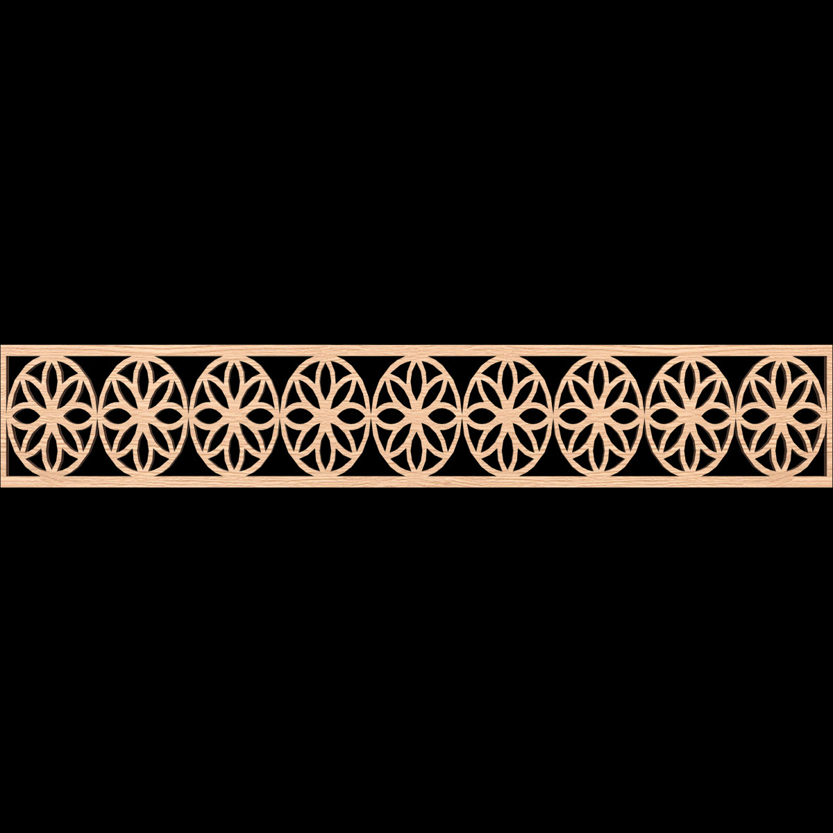 Blume Fretwork Moulding - Decorative Wood Trim for Home & Furniture DIY Projects | Perfect for Crown Molding, Wall Paneling & Cabinet Accents