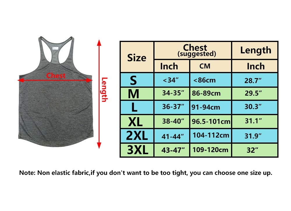 Muscle Cmdr Men's Bodybuilding Stringer Tank Tops - Y-Back Gym Workout Shirts for Weightlifting & Fitness - 1 or 3 Pack - Perfect for Bodybuilders, CrossFit & Summer Training
