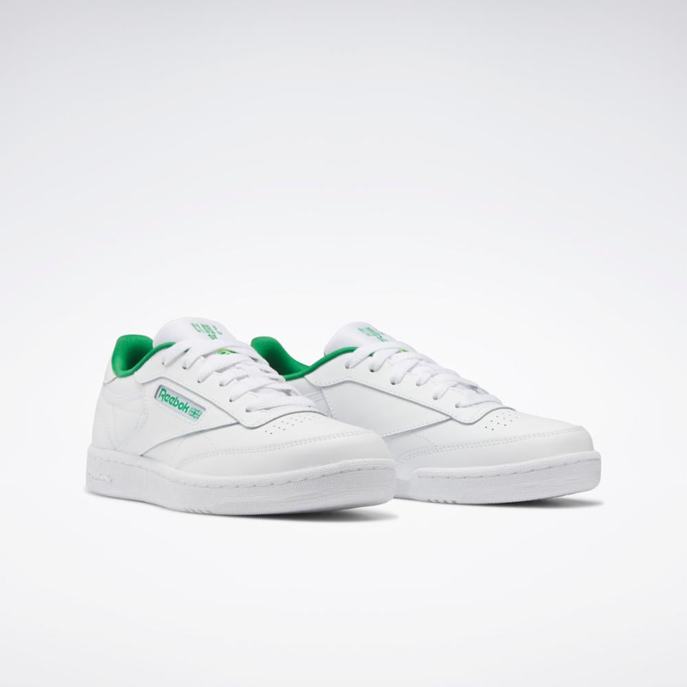 Reebok Kids Club C Sneakers - Comfortable & Stylish Shoes for Boys & Girls - Perfect for School, Sports & Everyday Wear