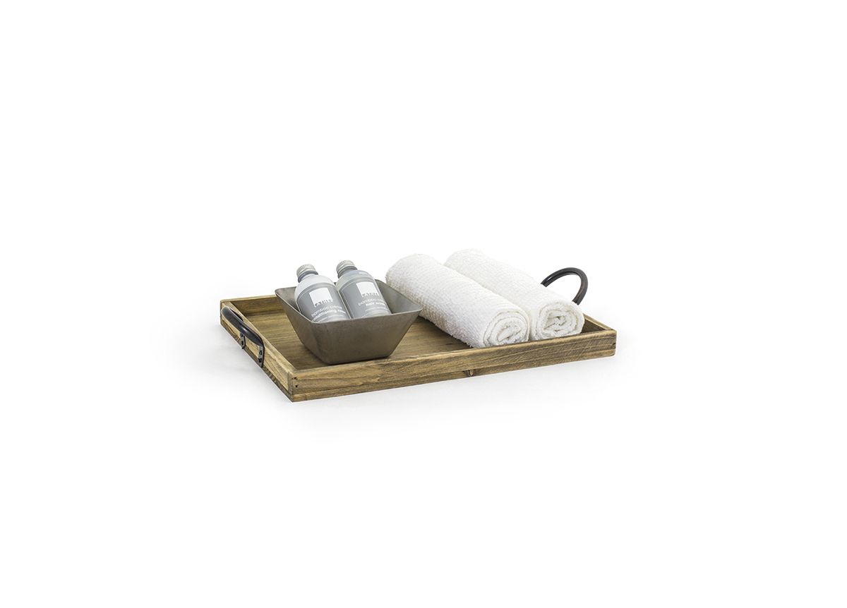 Rustic Wood Sheet Pan Set of 4 - 13 x 9 Inch Natural Wooden Baking Tray for Cookies, Roasting Vegetables & Serving Charcuterie Boards