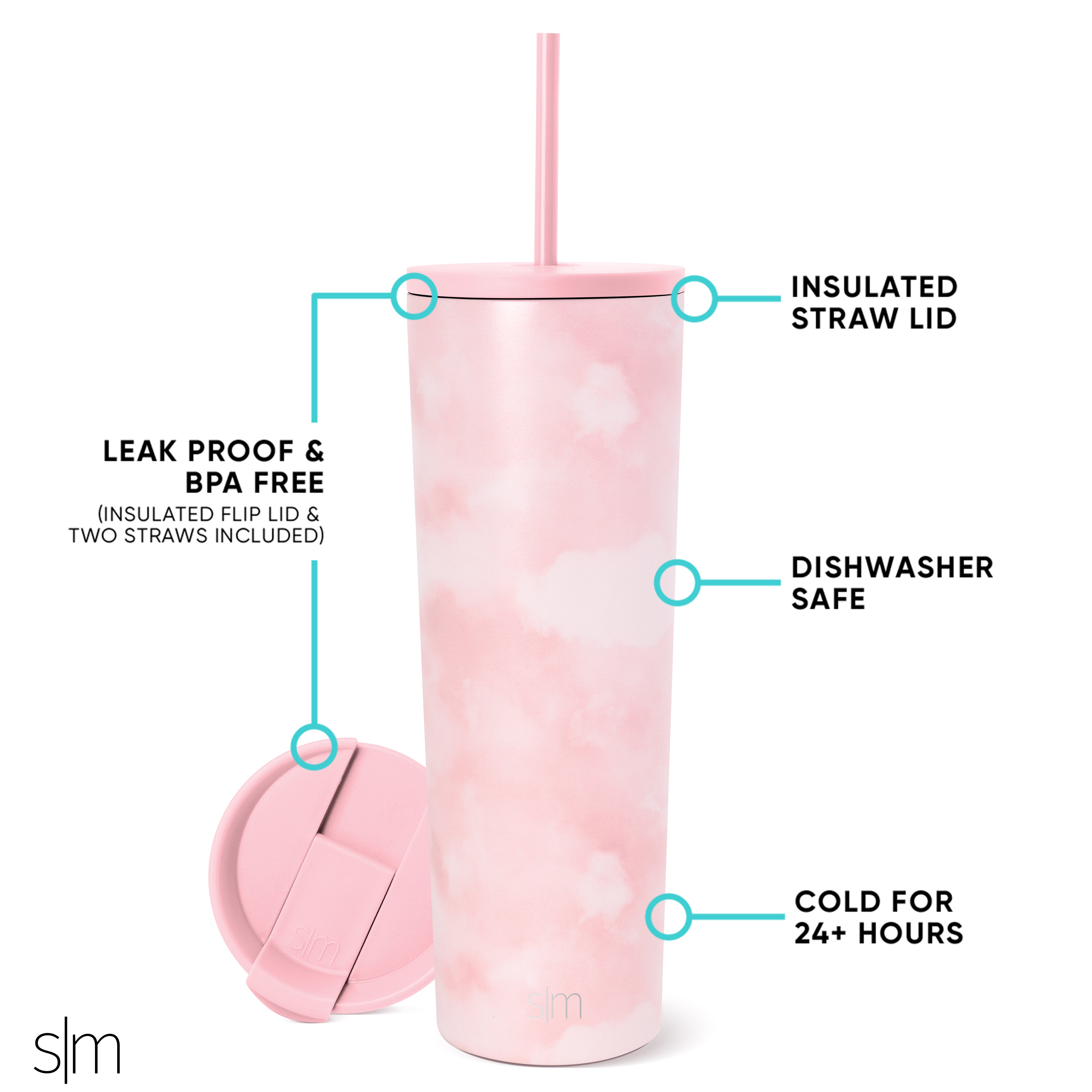 28Oz Classic Stainless Steel Tumbler with Lid & Straw - Vacuum Insulated Hot & Cold Cup for Coffee, Tea, Water - Perfect for Office, Travel, Gym & Outdoor Activities